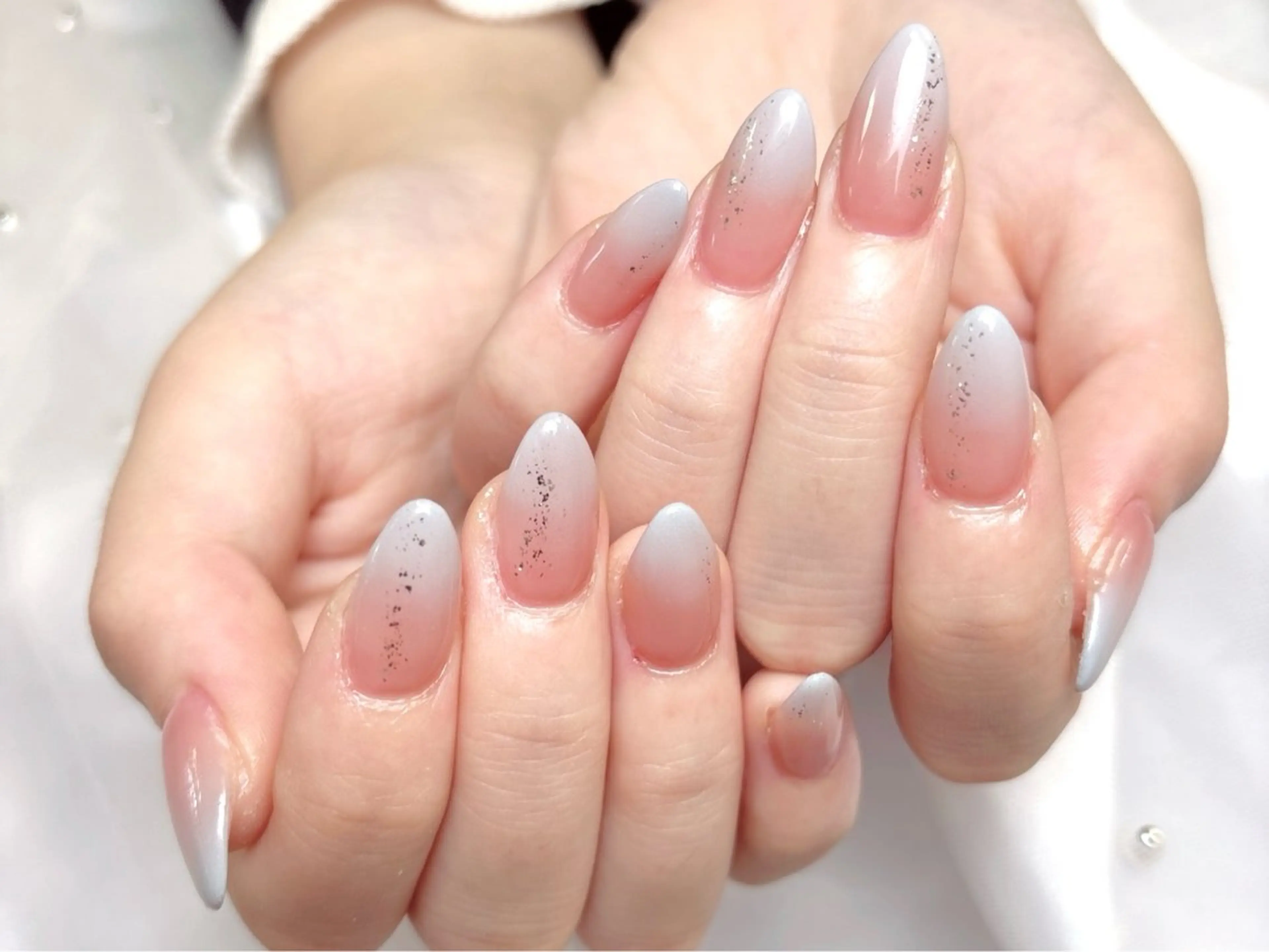 ネイル ラメ(グリッター) ハンドネイル ハンドケア R1🎀Nail💕 池袋東口店のネイルデザイン