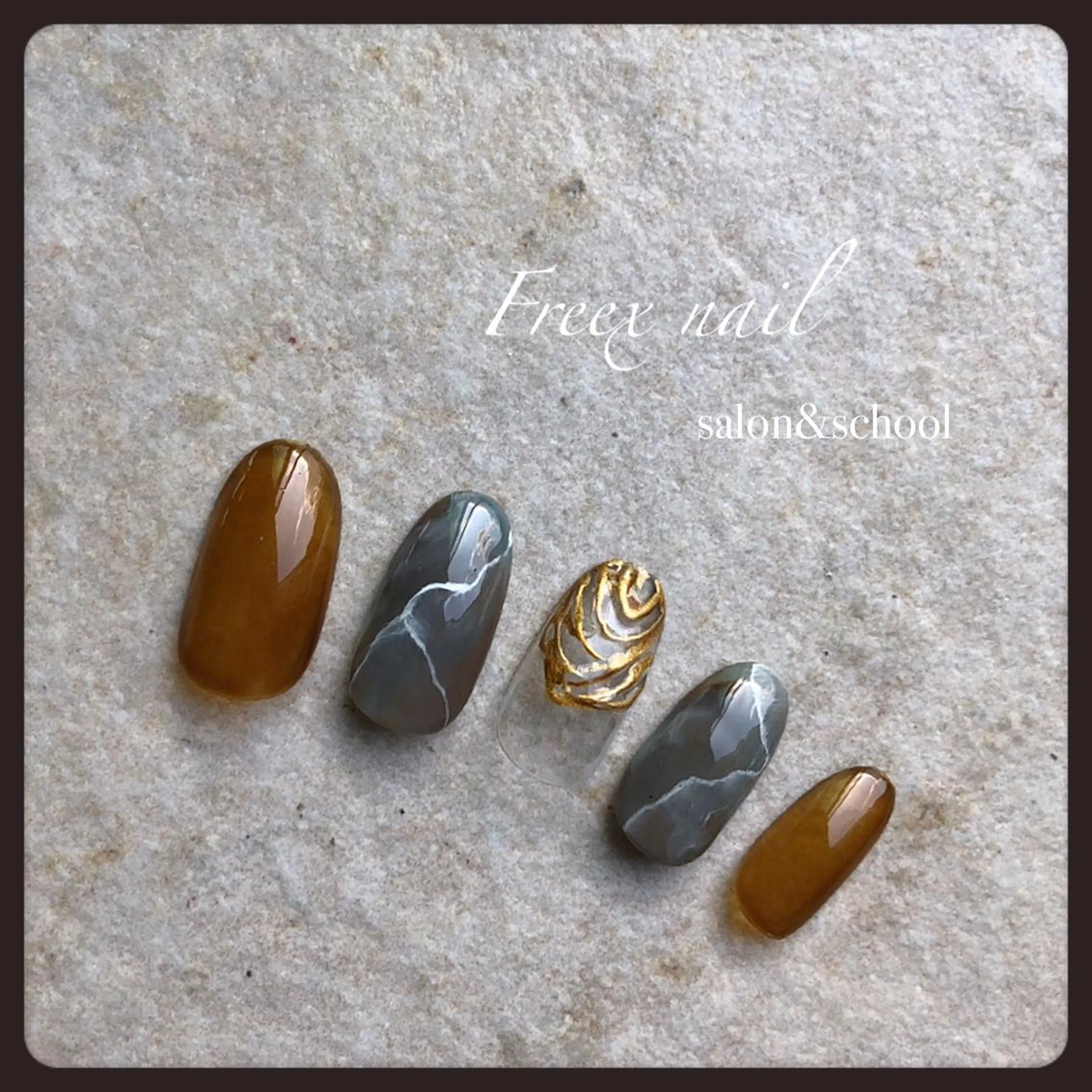 ネイル Freex nail所属・freex nail /ニュアンス/個性派のネイルデザイン