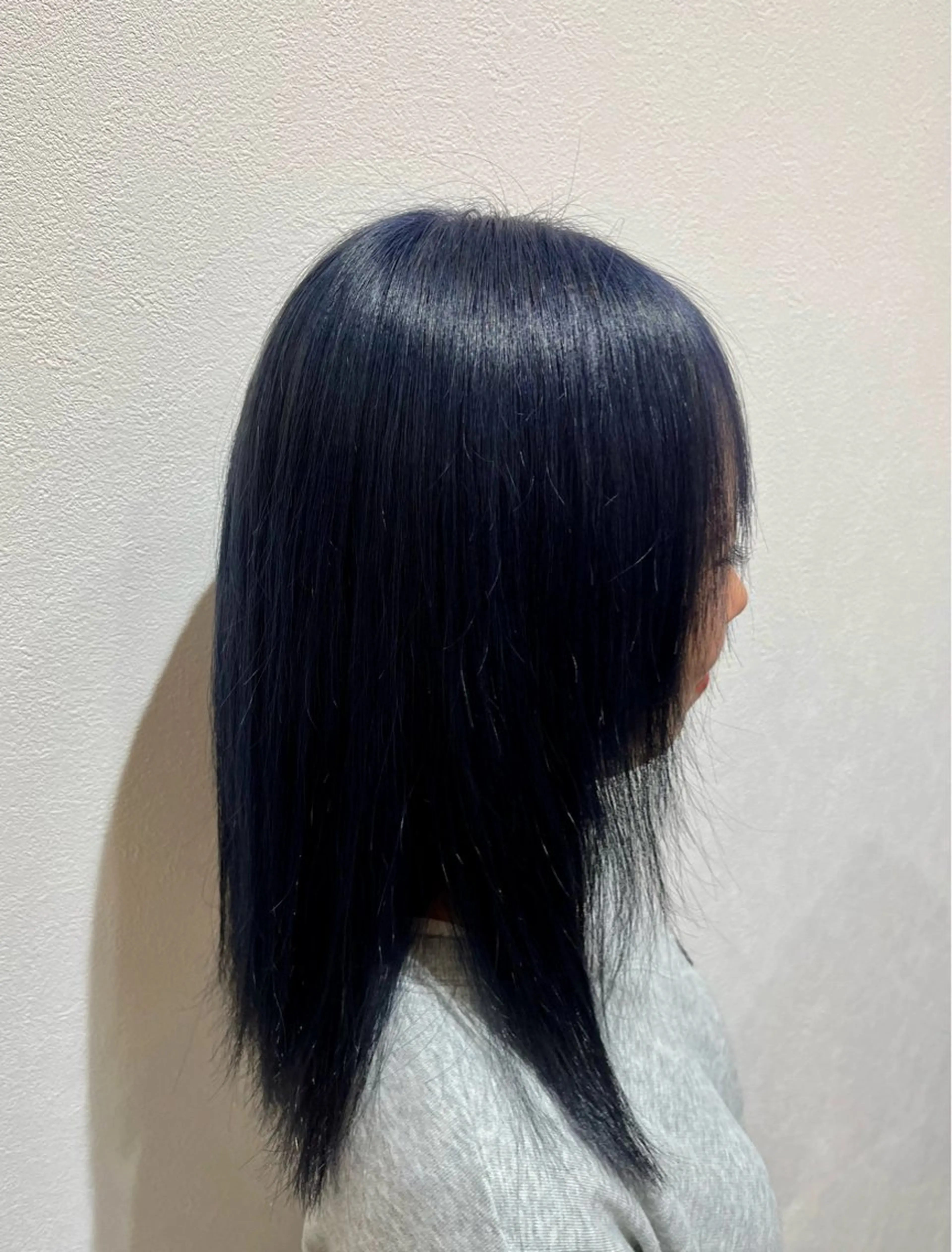 ミディアム カラー ブルーカラー Re : Shinmaのヘアスタイル