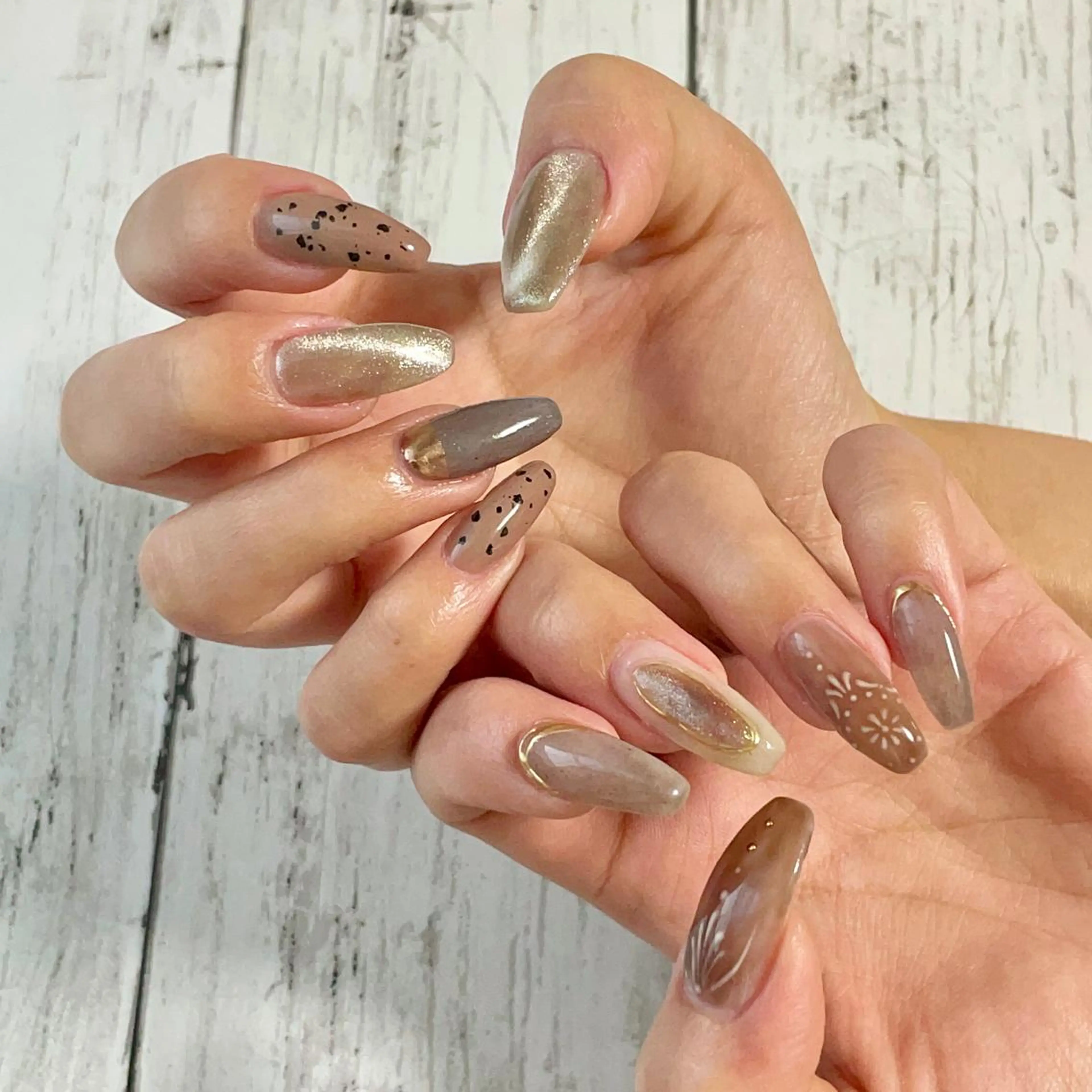 ネイル Allure小山店 後藤文香のネイルデザイン