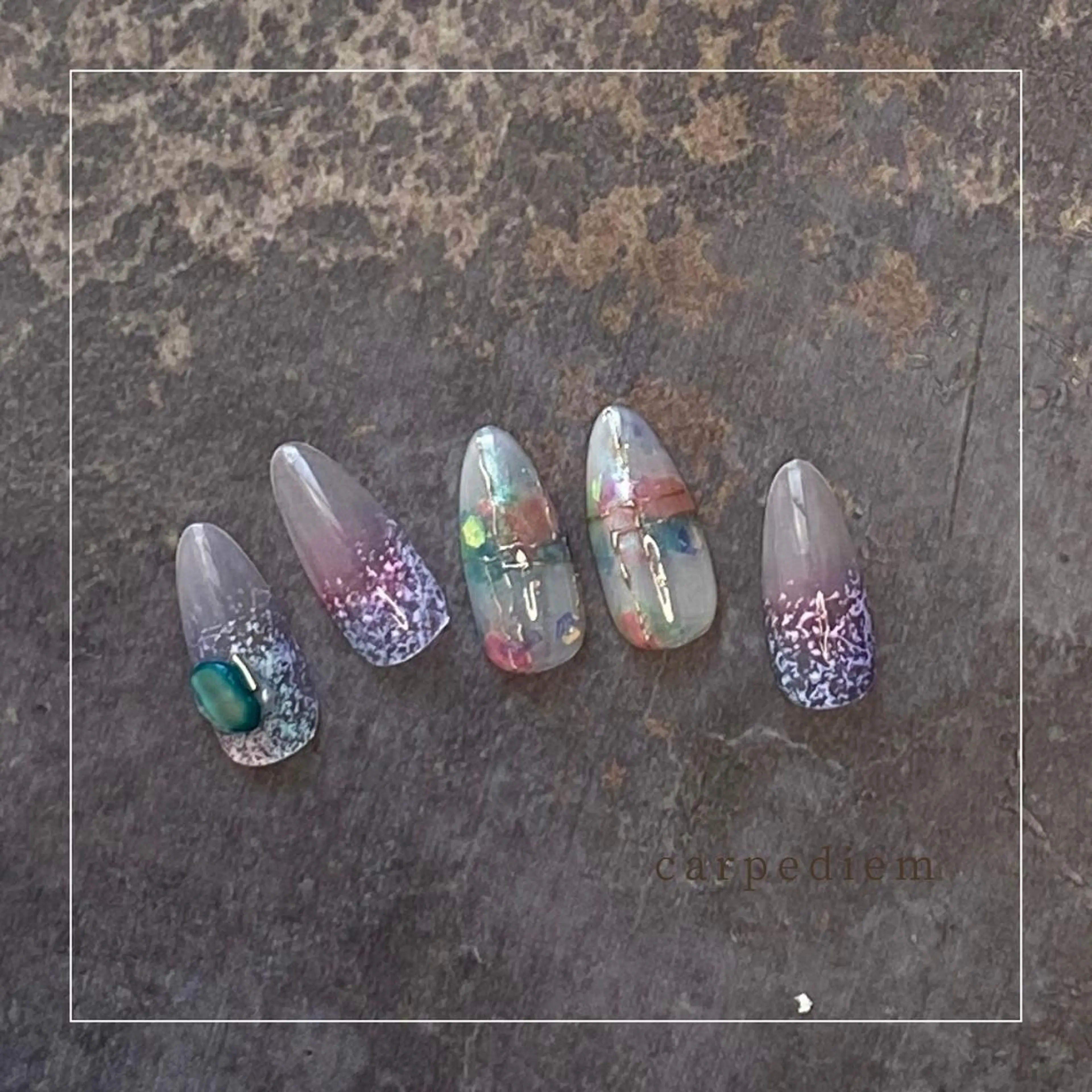 ネイル 城東区ネイルサロン carpediemのネイルデザイン