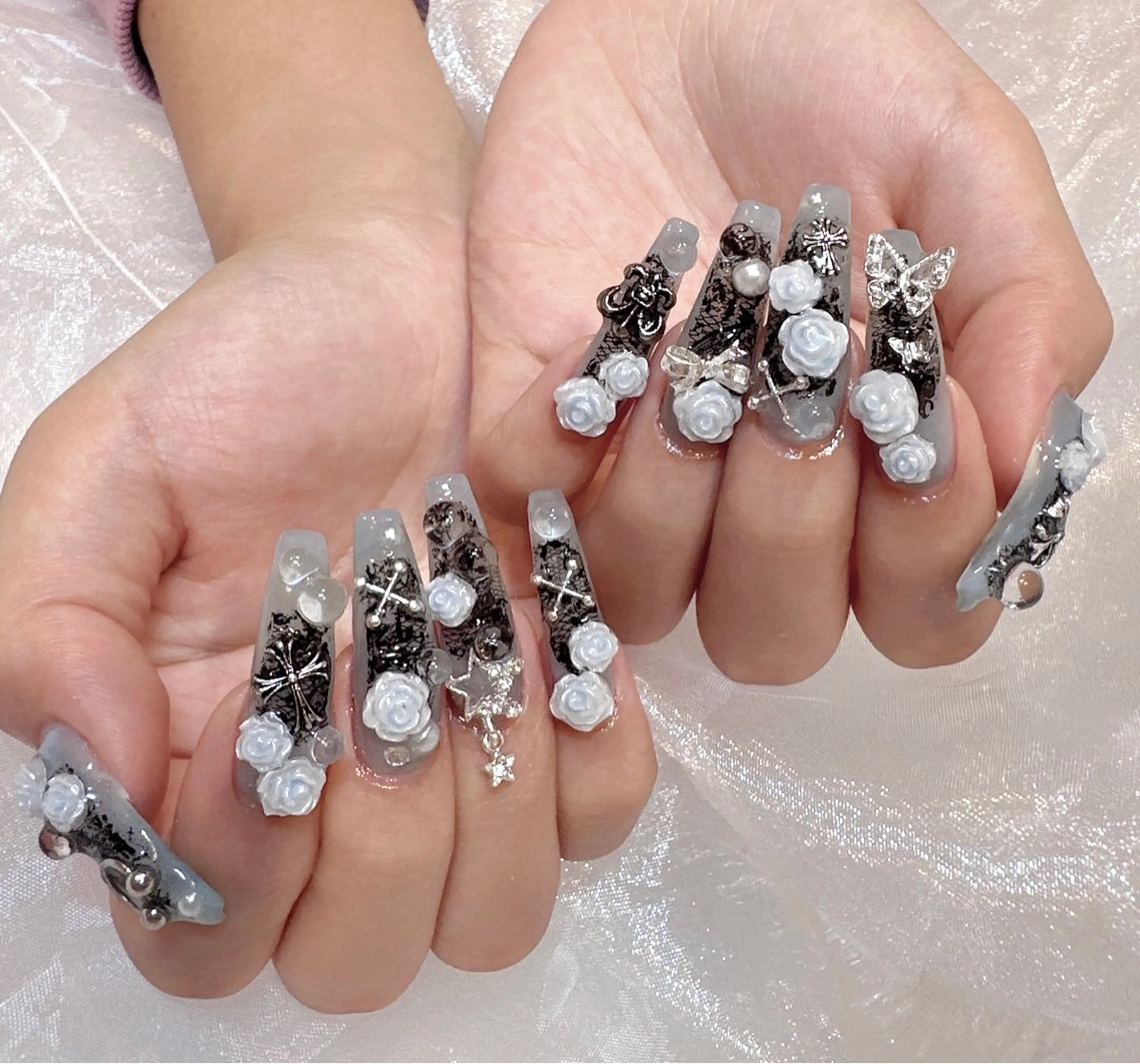 art〈7-10本〉【持ち込みデザイン/パーツつけ放題】♡ 初回オフ無料🌷の写真