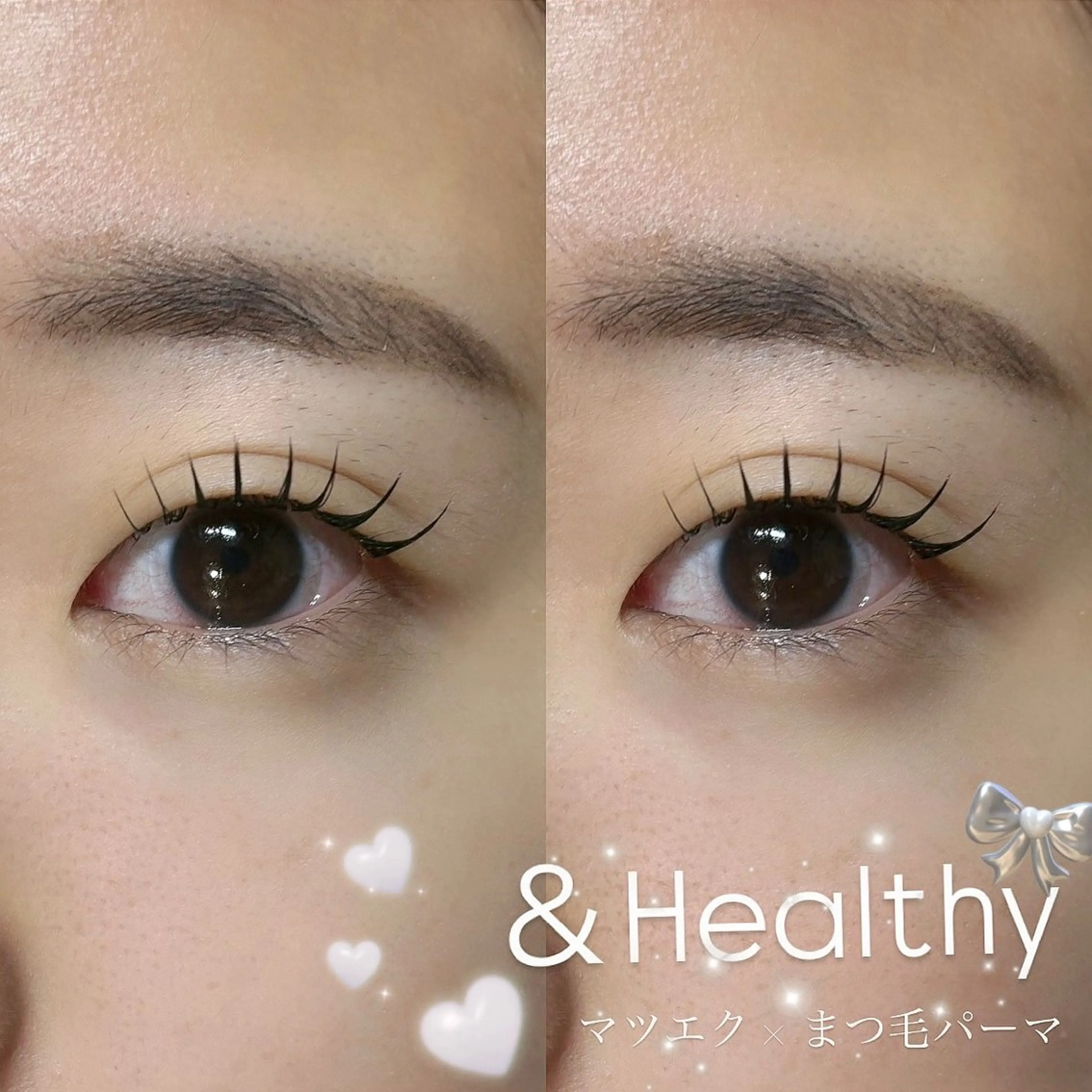 マツエク・マツパ 一重×まつ毛パーマ マツエク Veil ayakaのマツエク・マツパデザイン