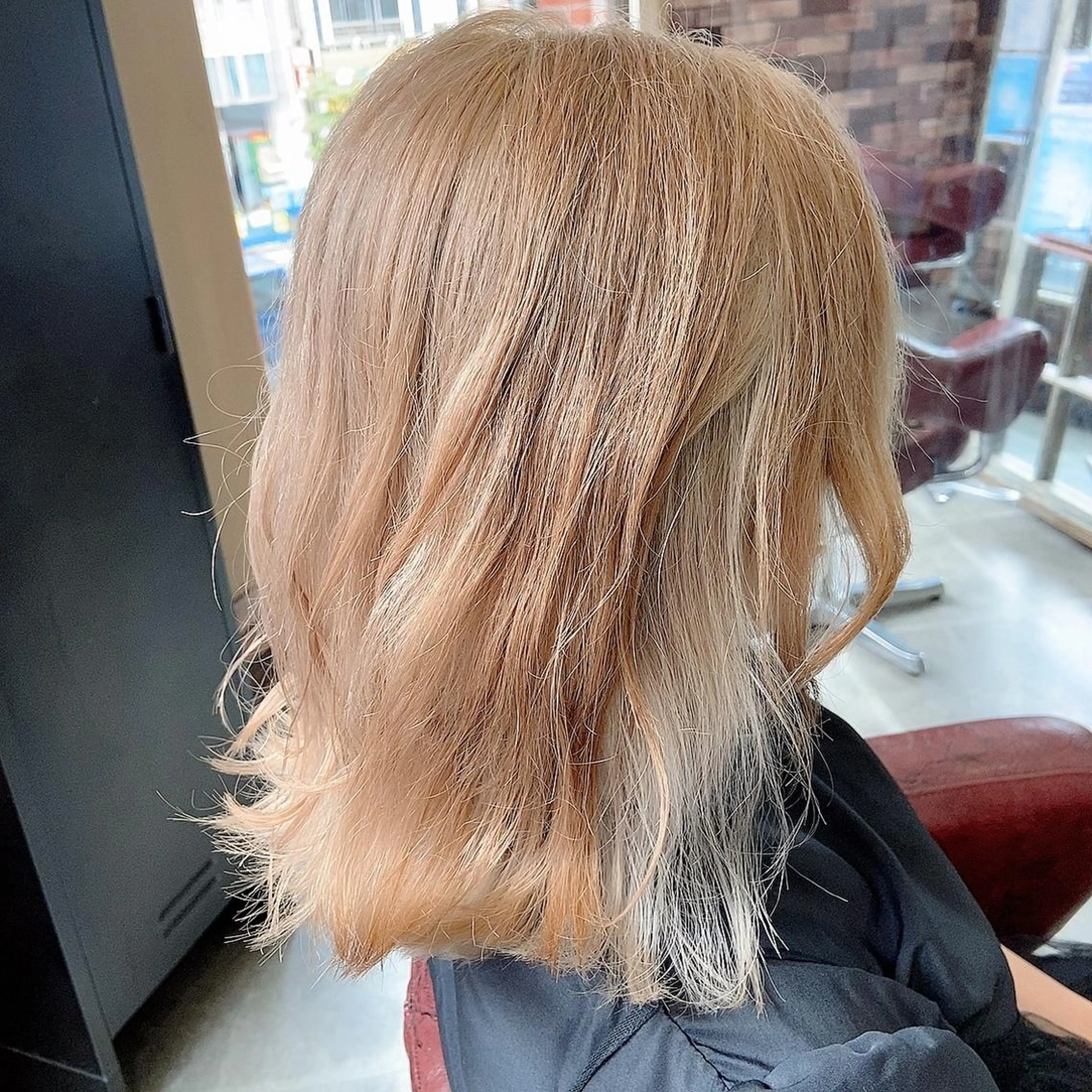 ショート カラー ワンカールで盛れる レイヤー💐深江裕稀のヘアスタイル