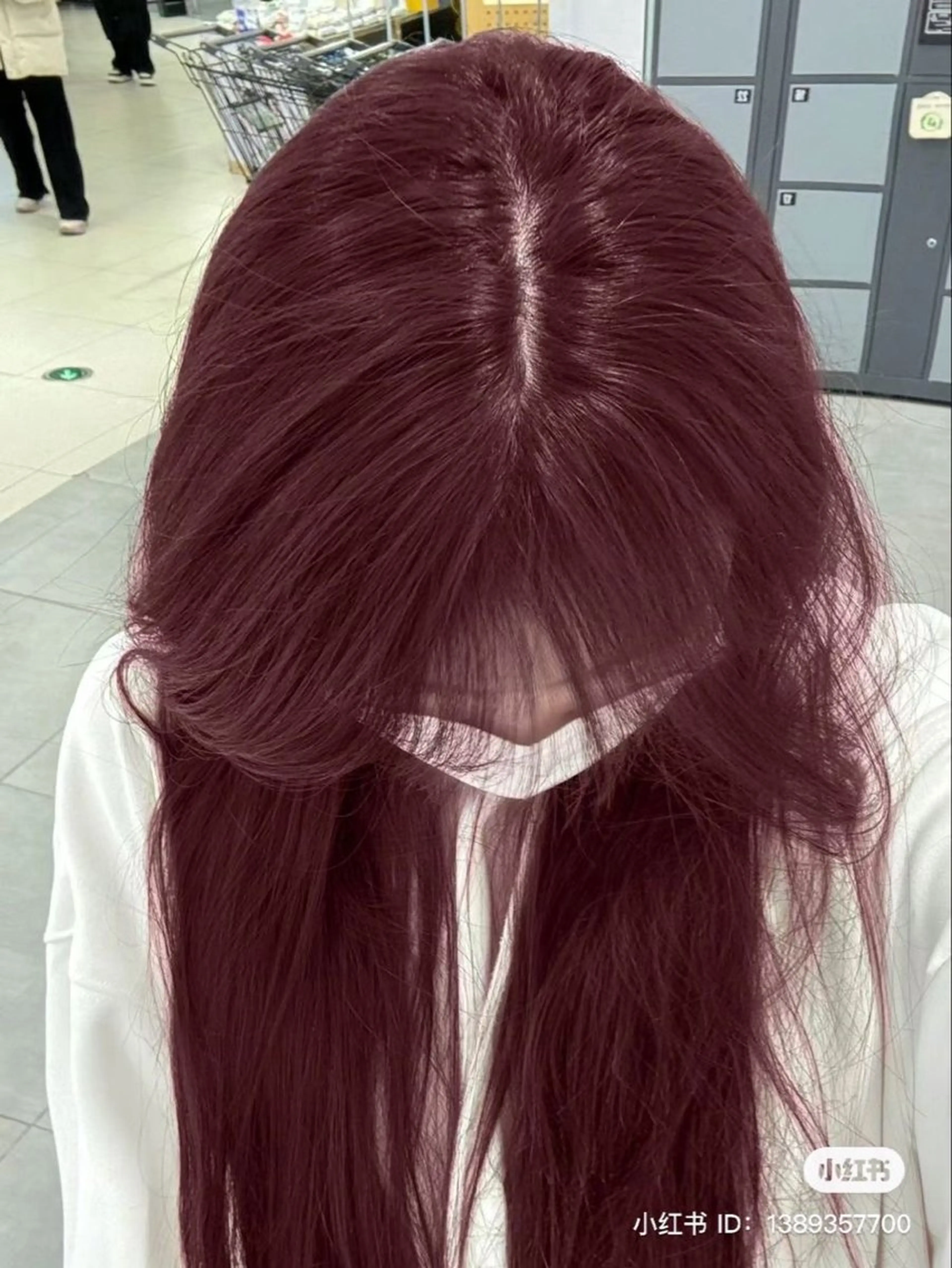 ロング カラー ヘアカラー トリートメント ヘッドスパ 艶モテ・韓国スタイル 🤍りんのヘアスタイル