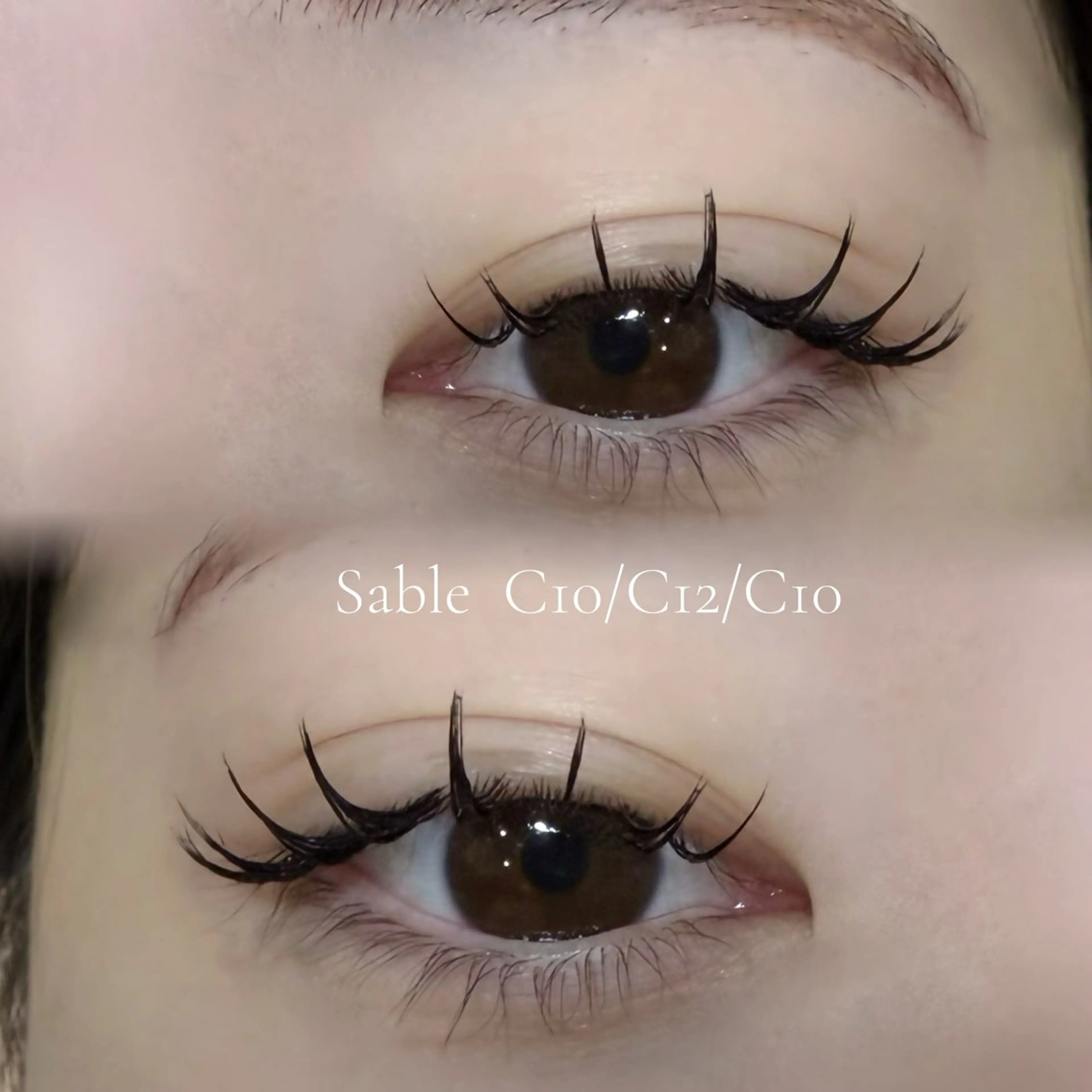 マツエク・マツパ 瀬名波 舞桜のマツエク・マツパデザイン