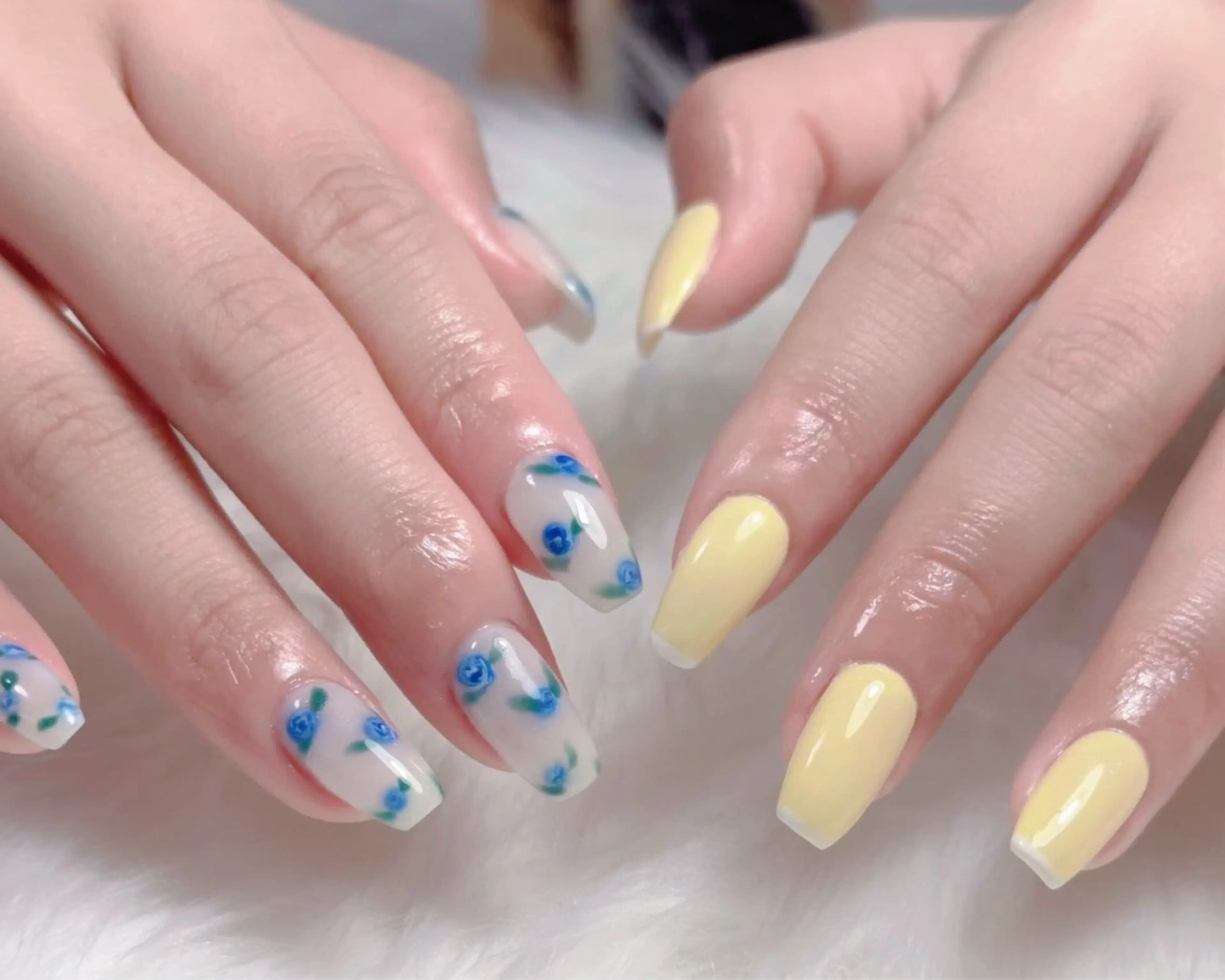 ネイル ジェルネイル ハンドネイル Luckynail所属・グエン ホアンアンのネイルデザイン