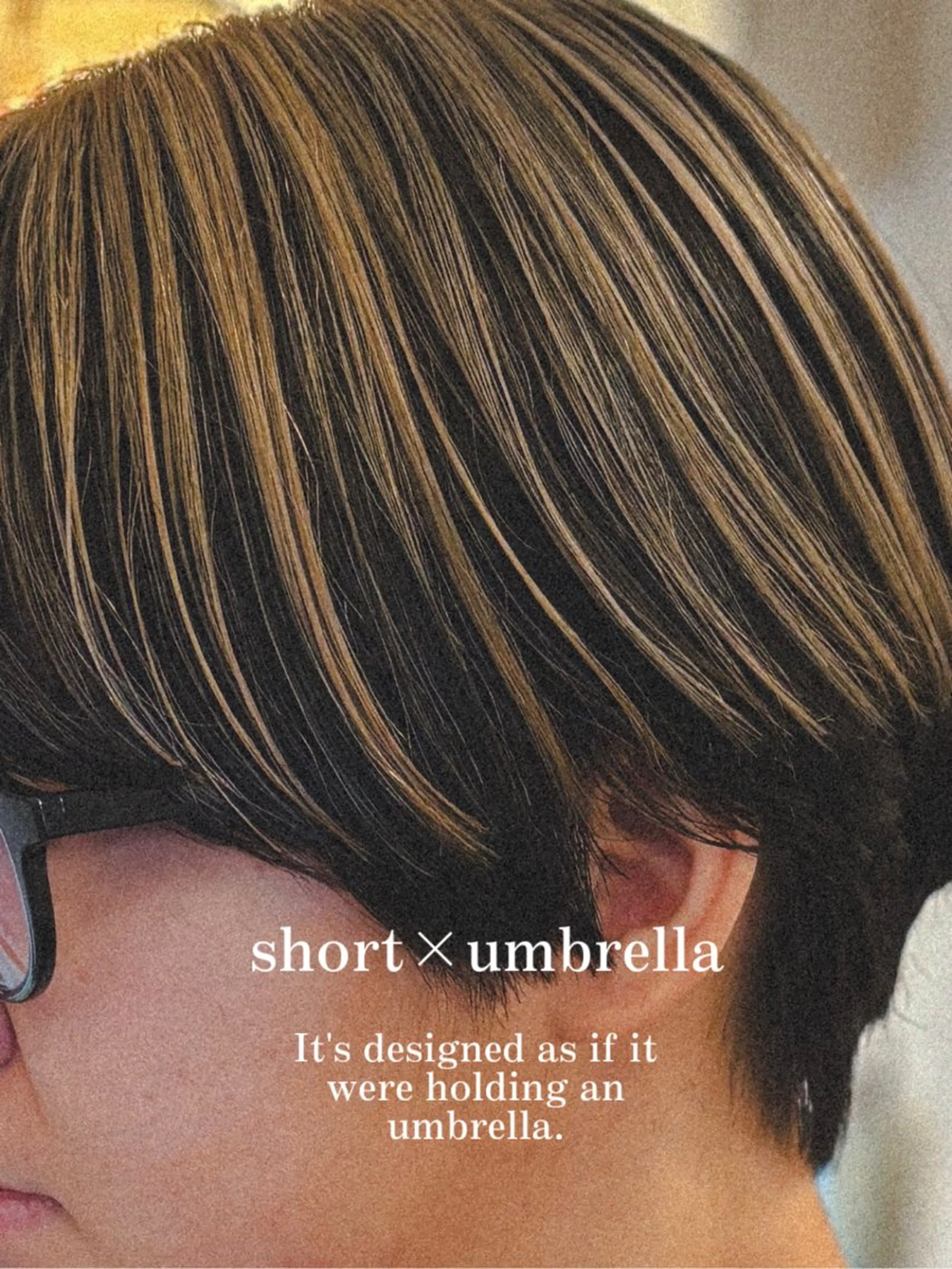 ショート カラー カット ヘアカラー ond〖オンド〗所属・中目黒インナーカラー ボブ橋本青輝のヘアスタイル