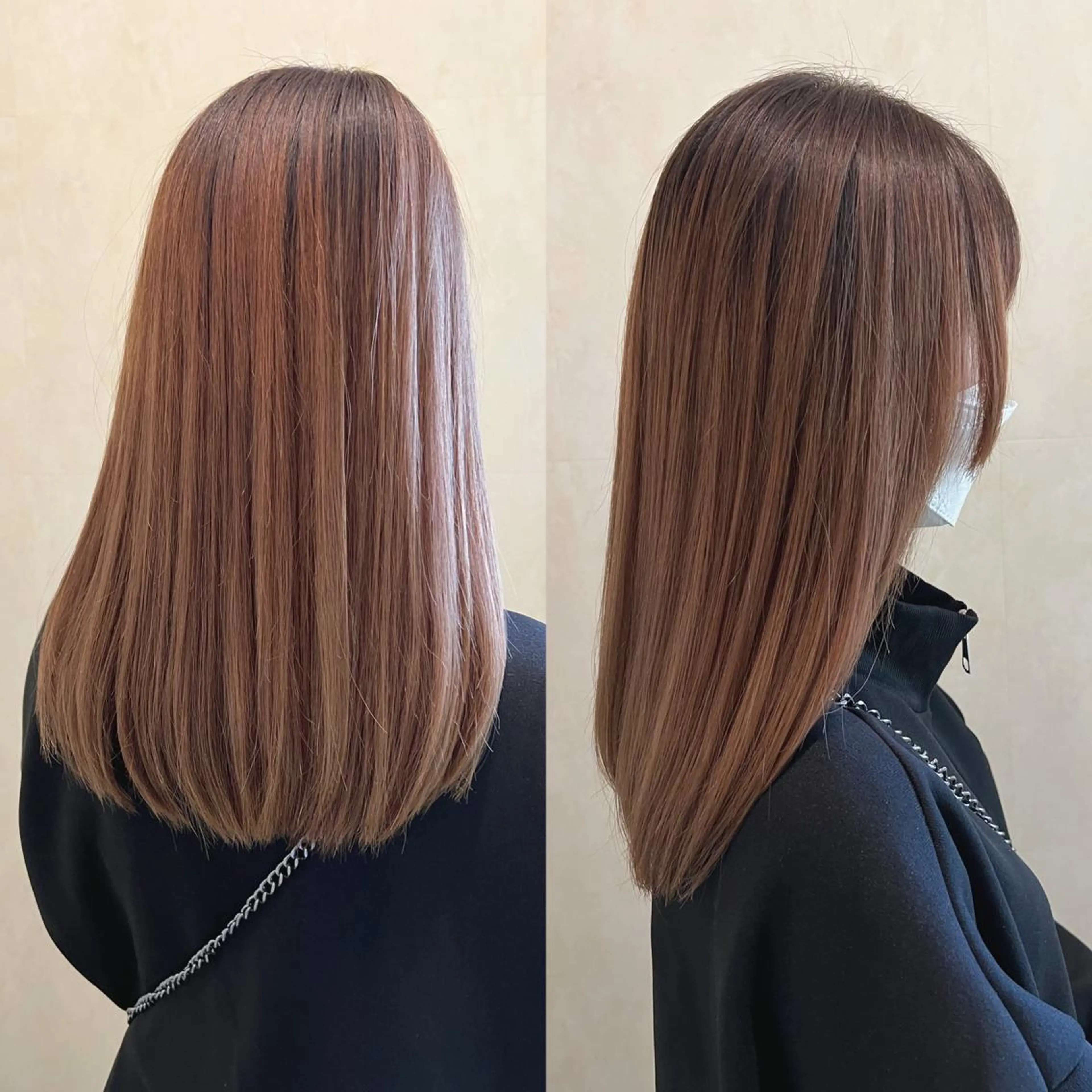 セミロング 筒井 璃音のヘアスタイル