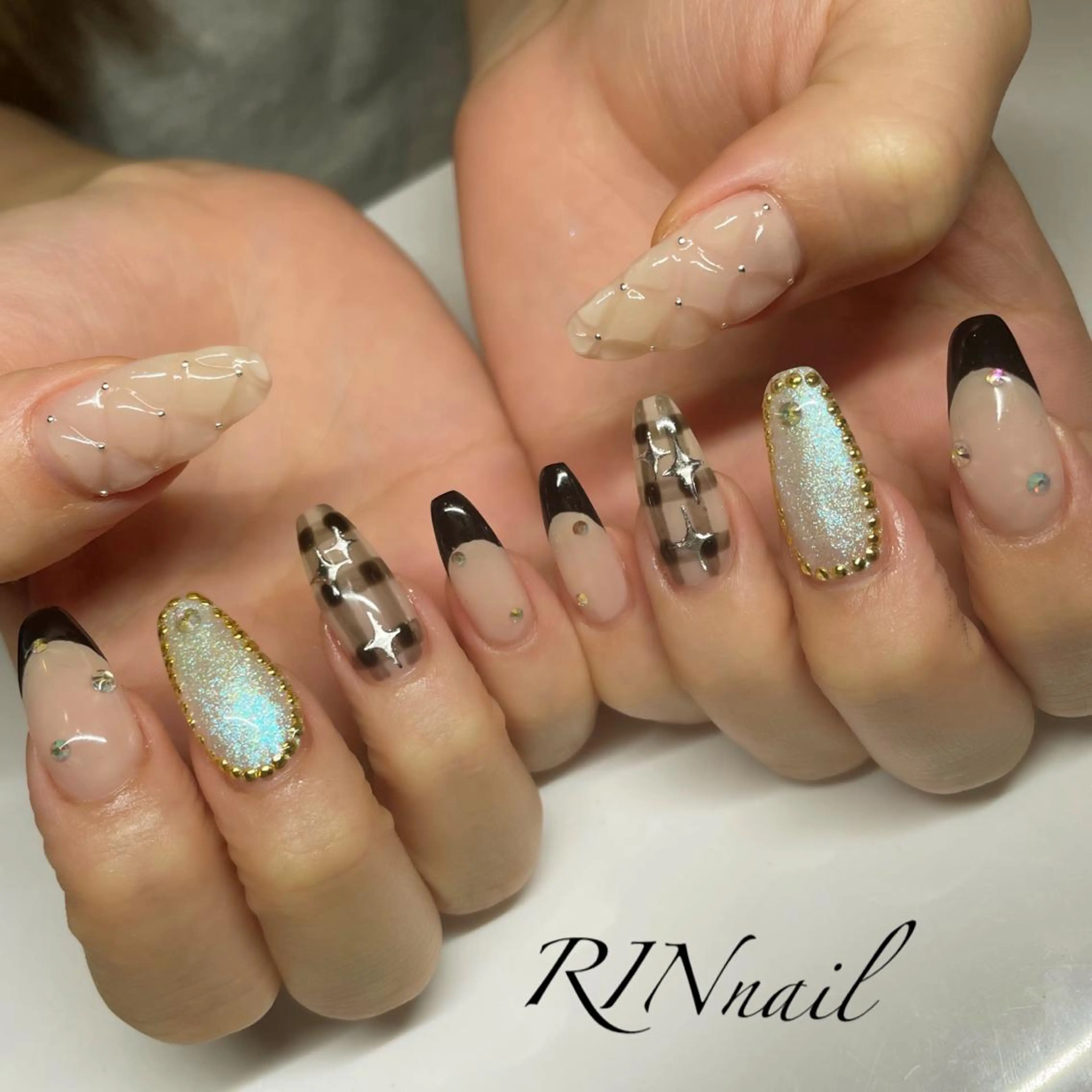 ネイル ハンドネイル ハンドケア RIN HOMEnailのネイルデザイン