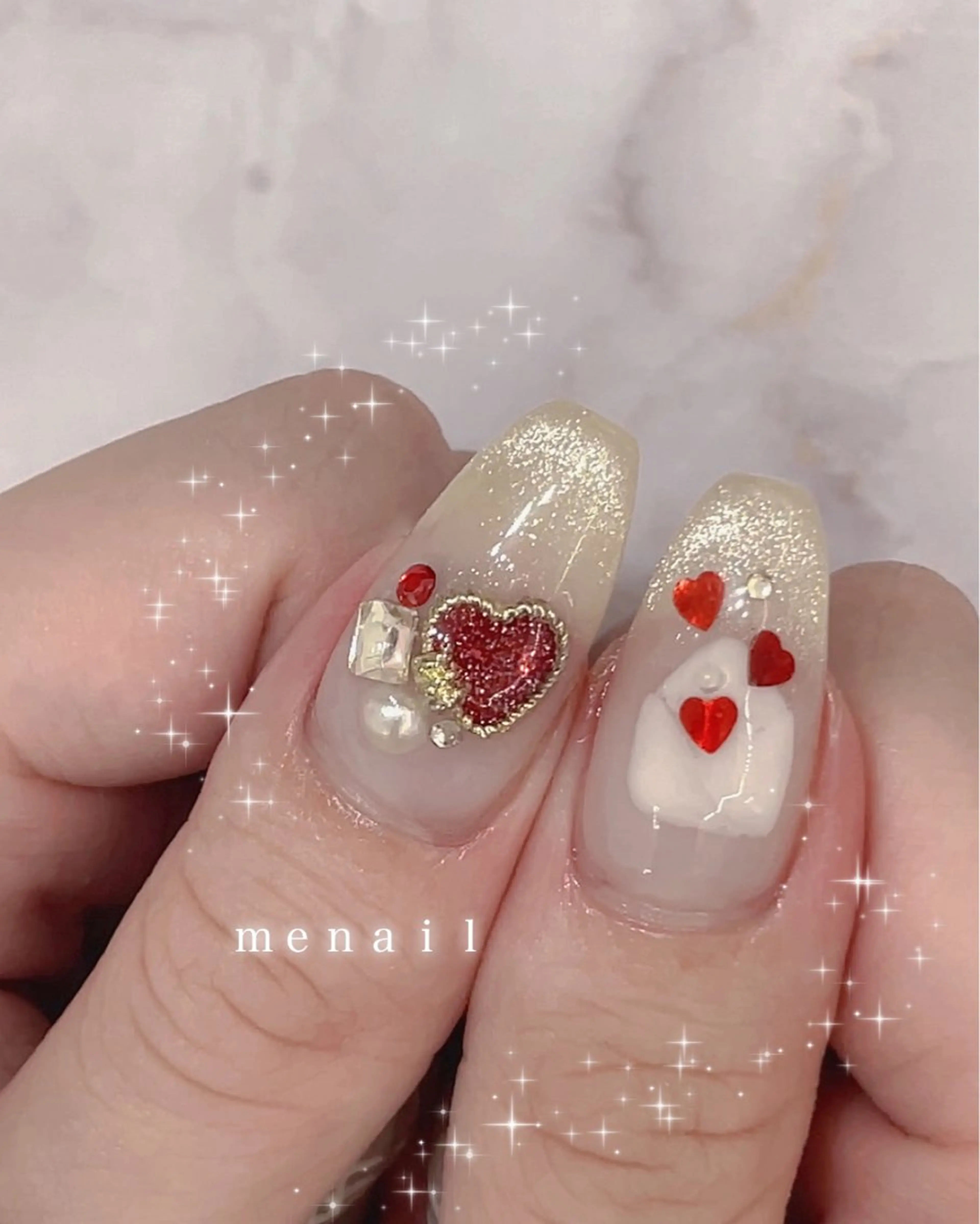 ネイル 持ち込み ＃ ｍｅのネイルデザイン