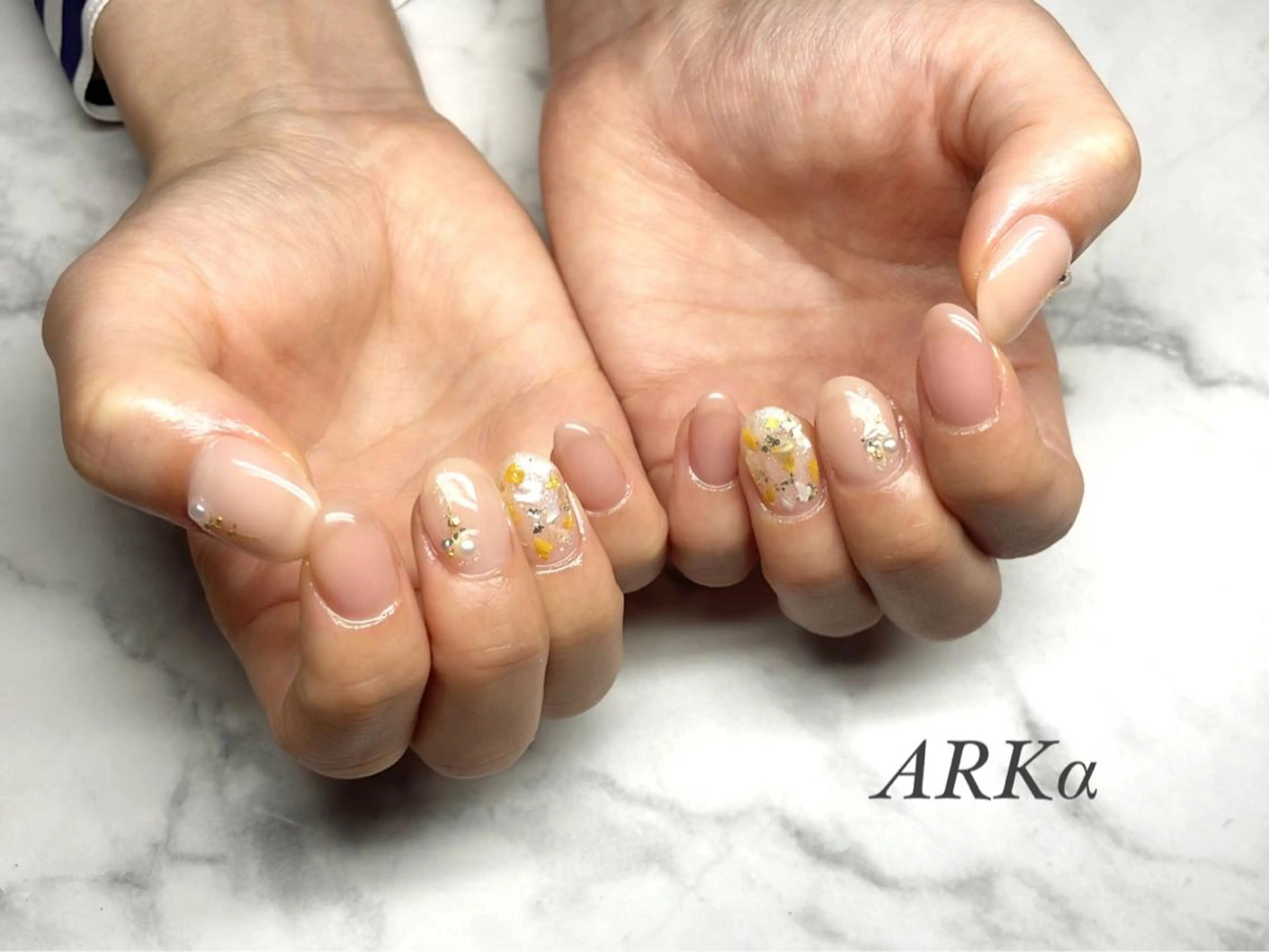 ネイル ハンドネイル ARKα Nishiのネイルデザイン
