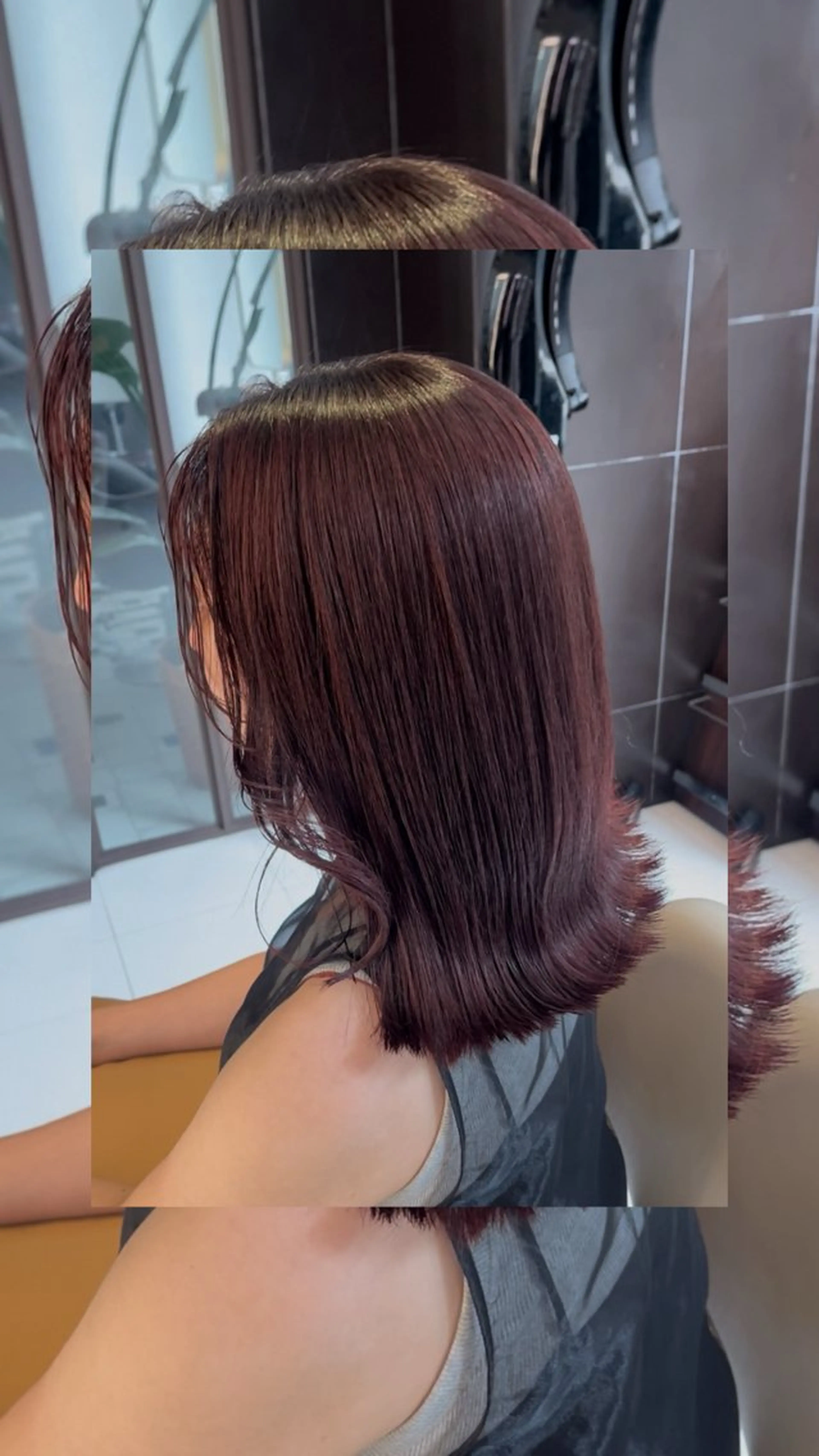 カラー 🧶根本 風鈴🧶のヘアスタイル