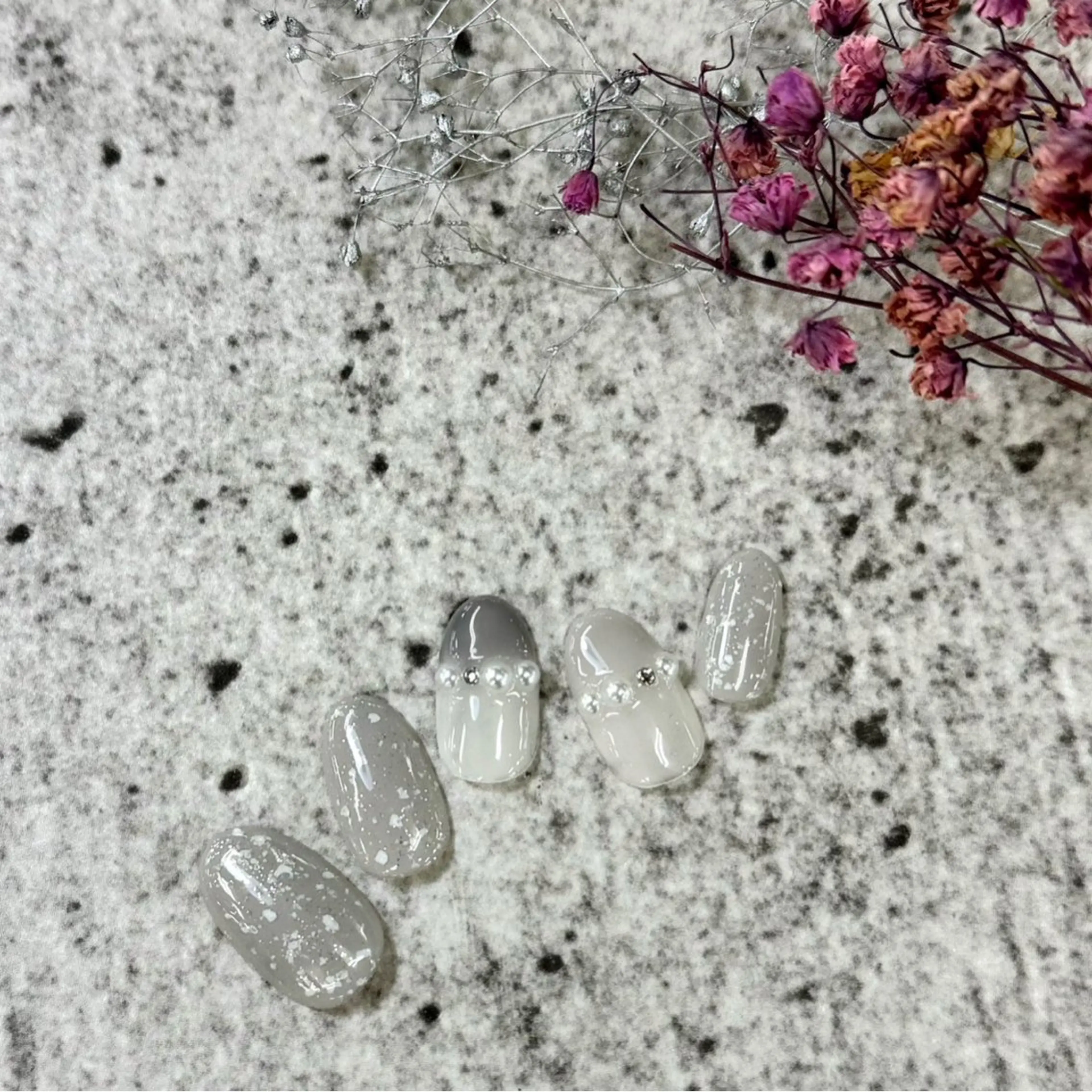 ネイル ⭐︎休業中の練習⭐︎ JNA認定講師髙橋のネイルデザイン