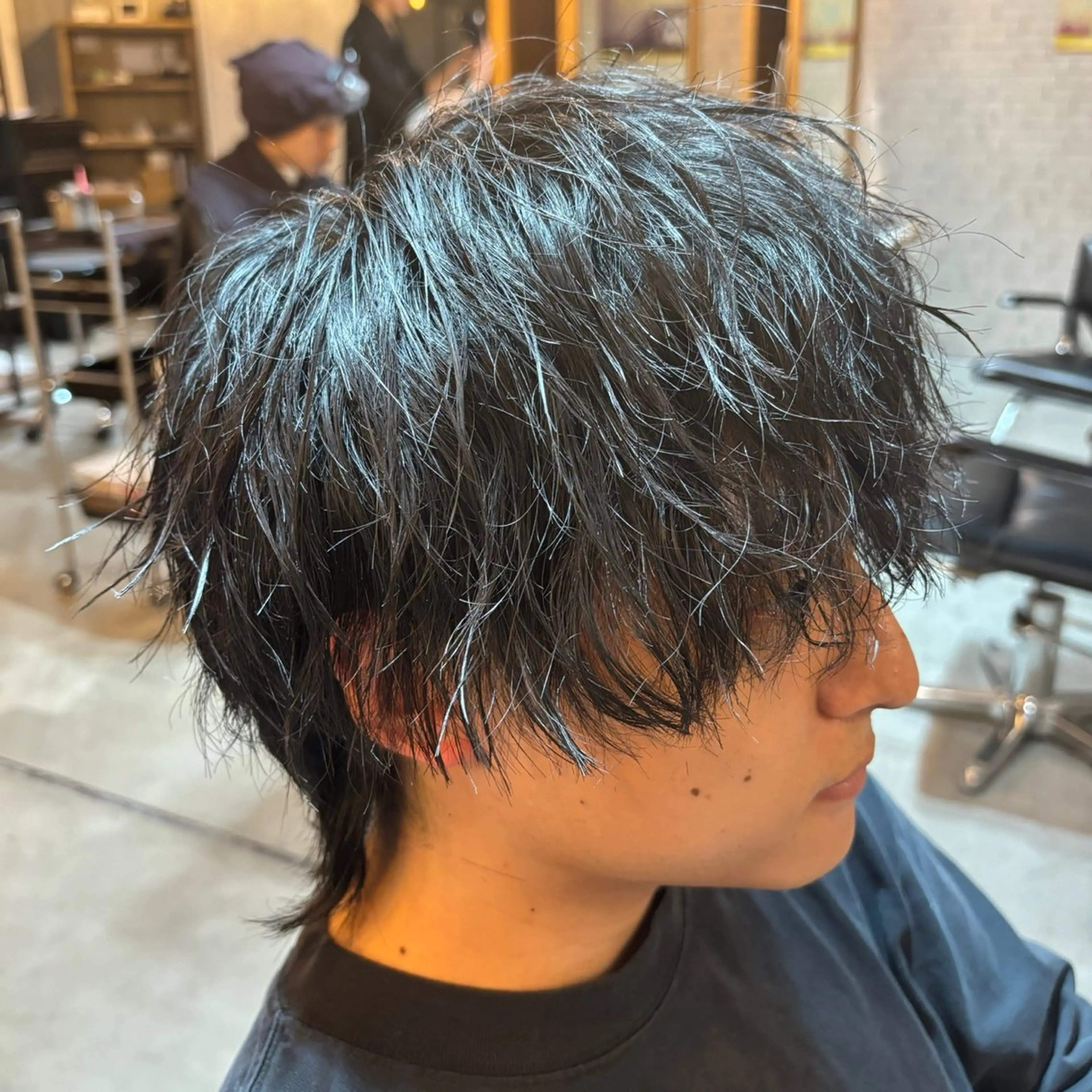 ミディアム 👑曲がる縮毛矯正 /パーマ👑ショウのヘアスタイル