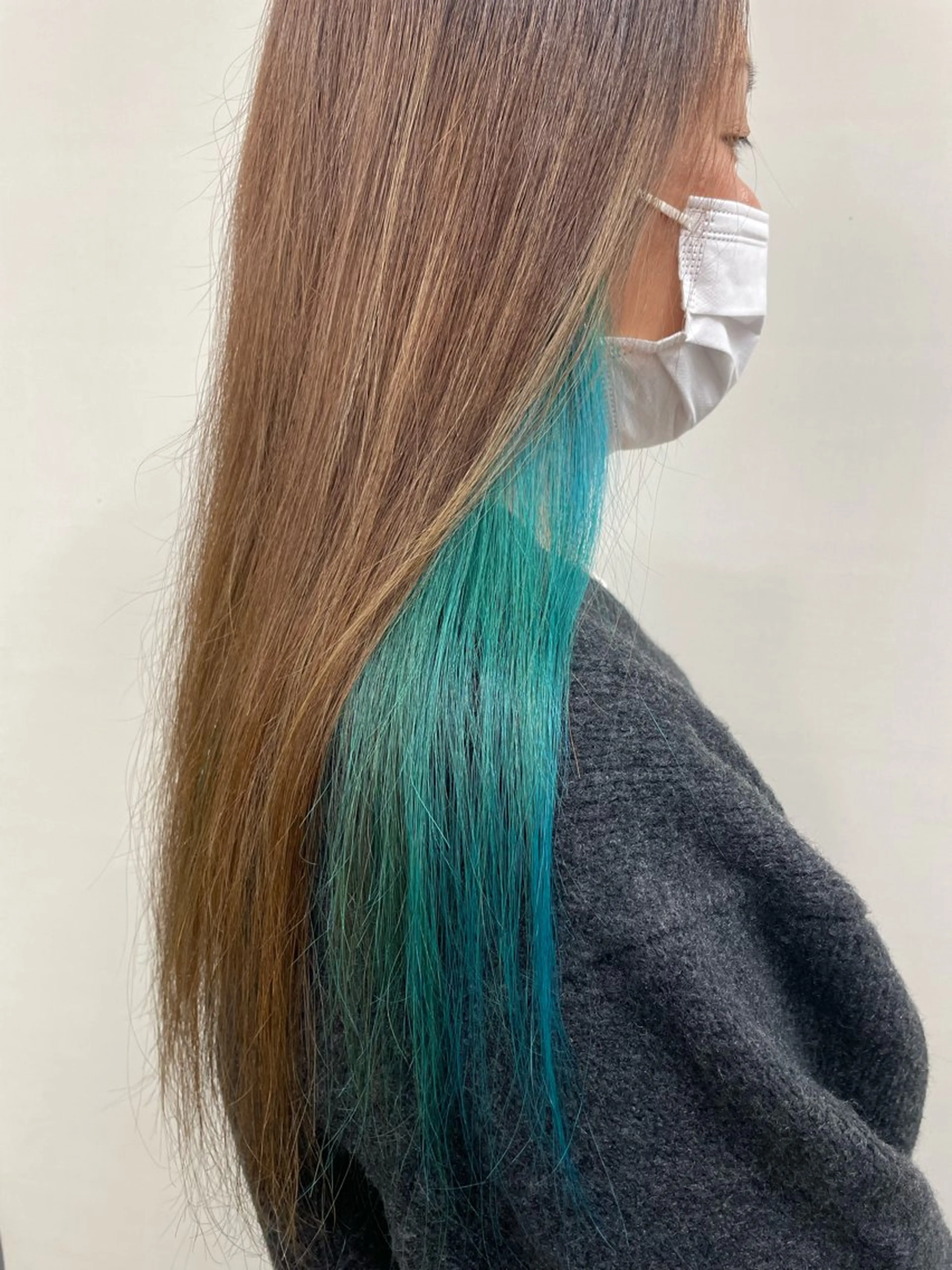 カラー ヘアカラー 手塚 由佳のヘアスタイル