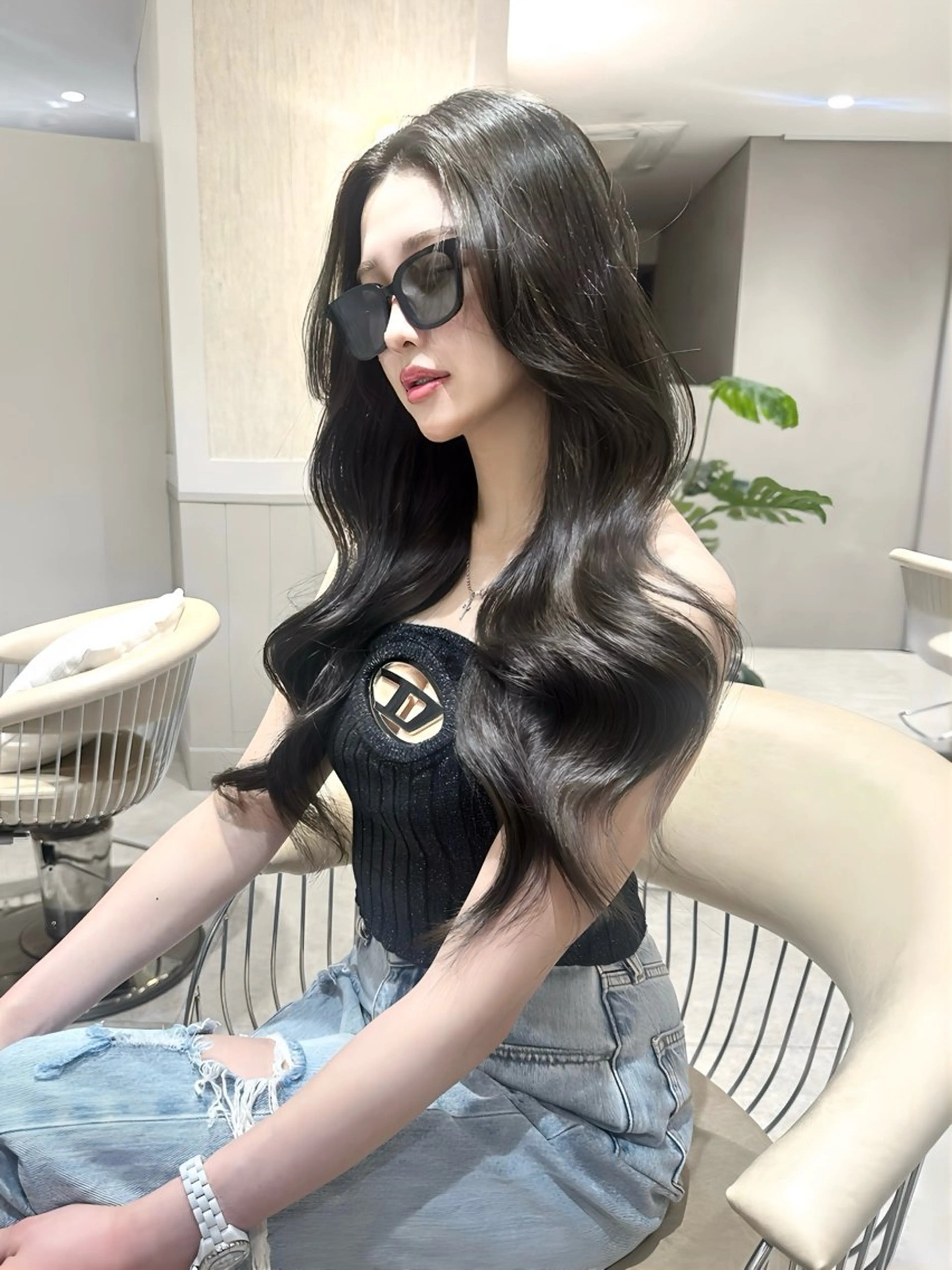 ロング ♡Yoshino♡ 色っぽトレンドヘアのヘアスタイル