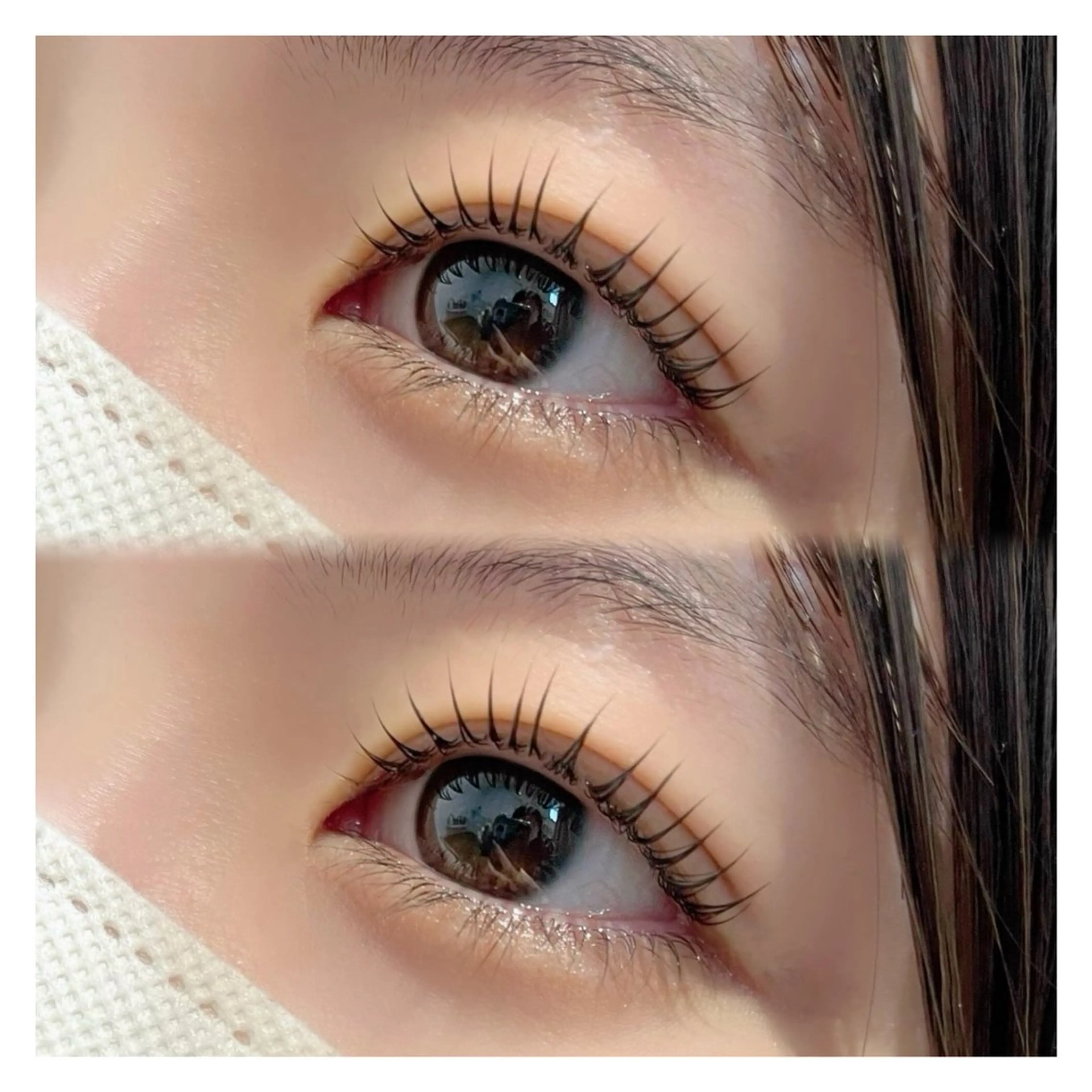 マツエク・マツパ ナチュラル マツパ EARTH 𖤐 シライシのマツエク・マツパデザイン