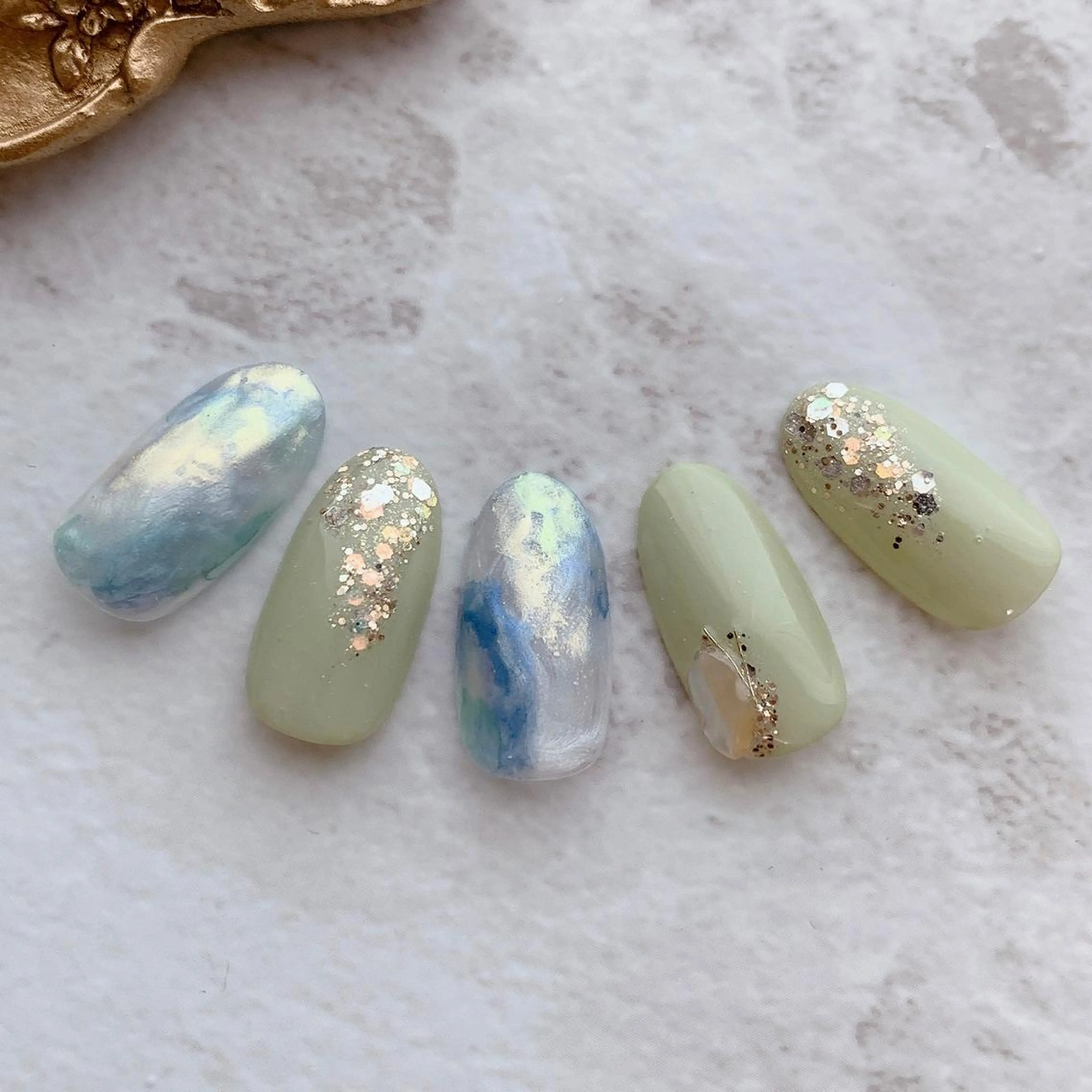 ネイル ニュアンスネイル 夏ネイル sereha nailのネイルデザイン