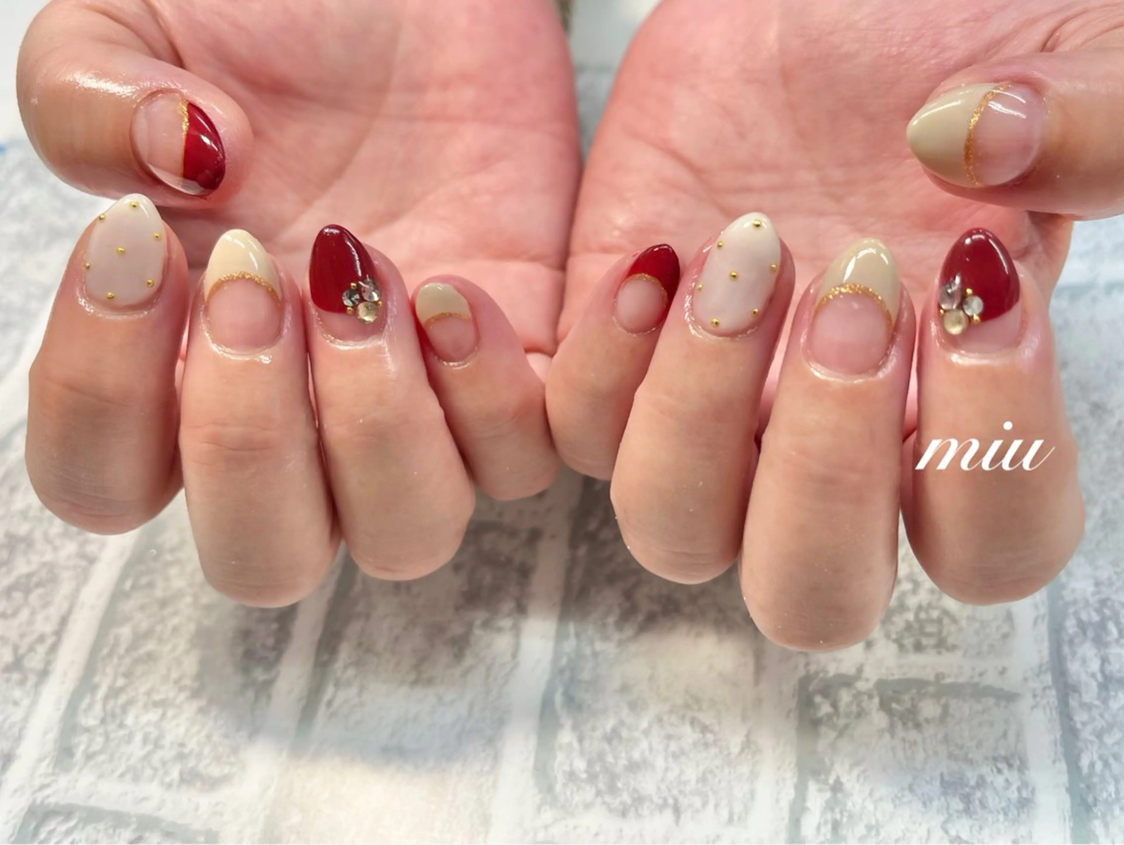 ネイル ハンドネイル miu nail 🐾mihoのネイルデザイン