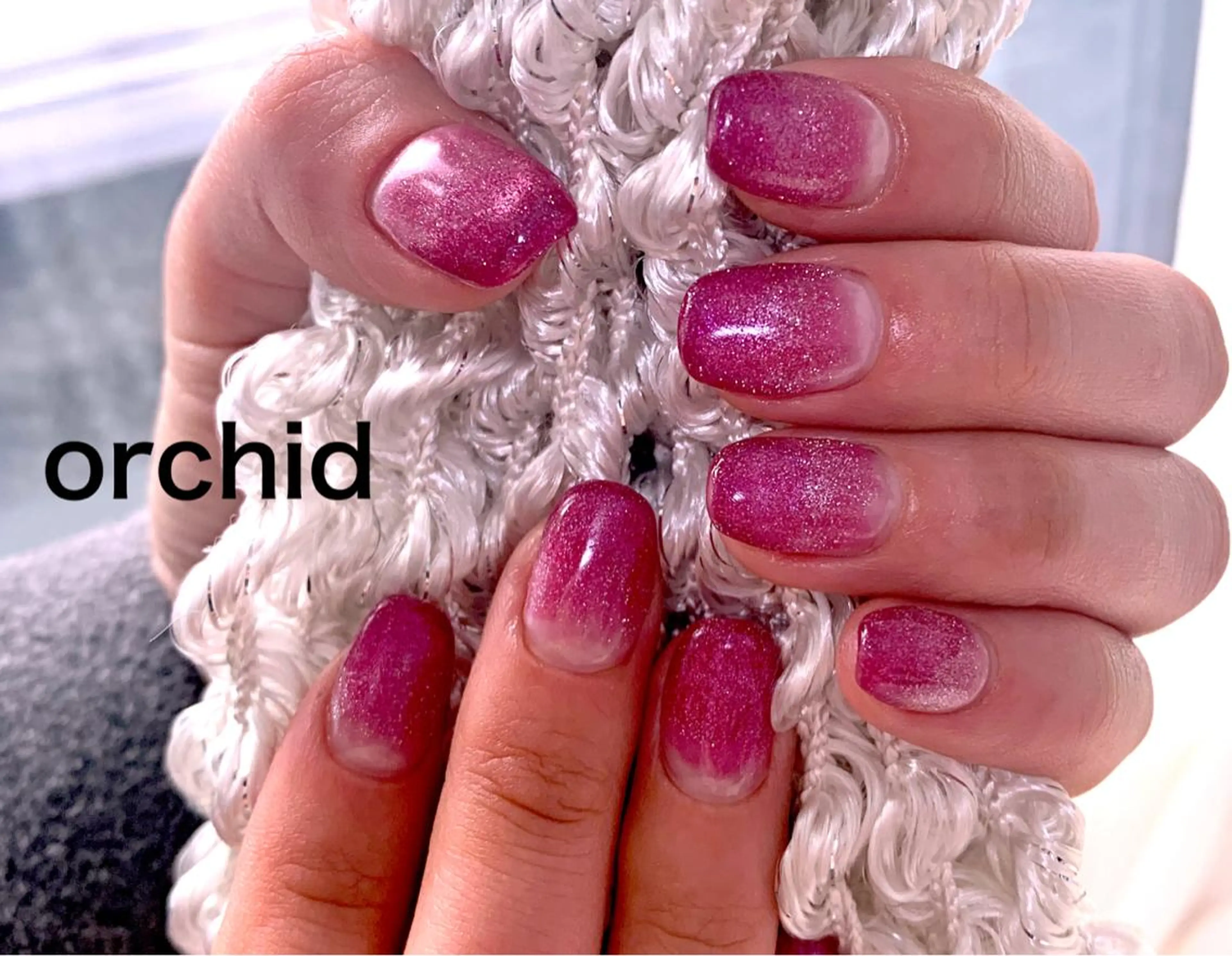 ネイル ハンドネイル orchid ♡オーキッドのネイルデザイン