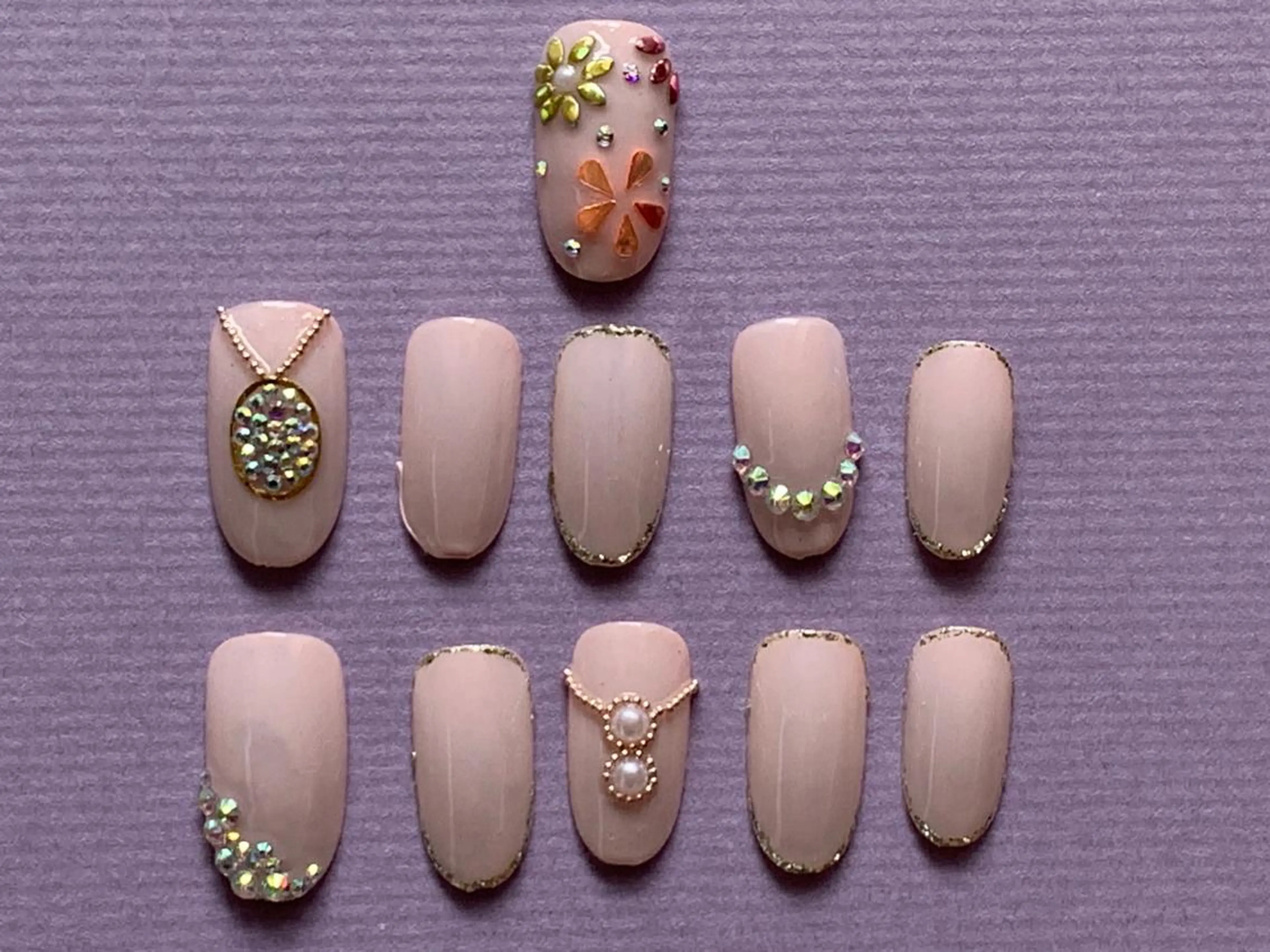 ネイル キラキラネイル noheanail YONEDAのネイルデザイン