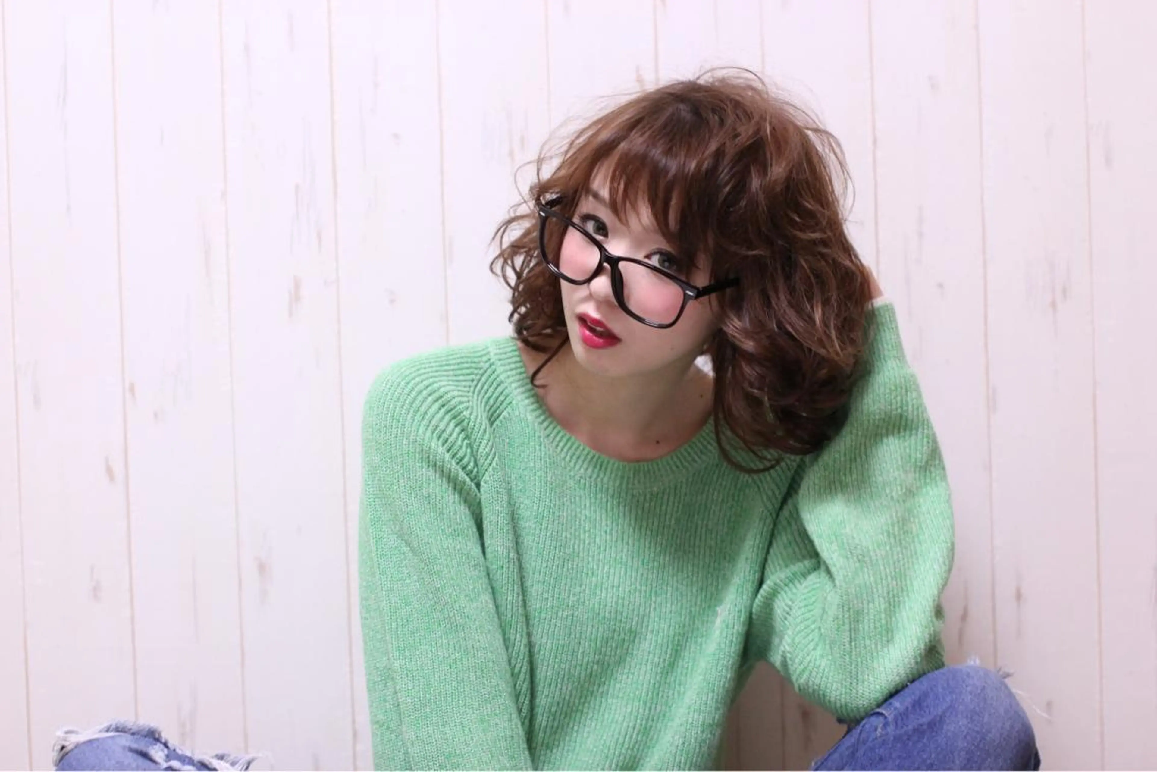 カット & カラーの写真