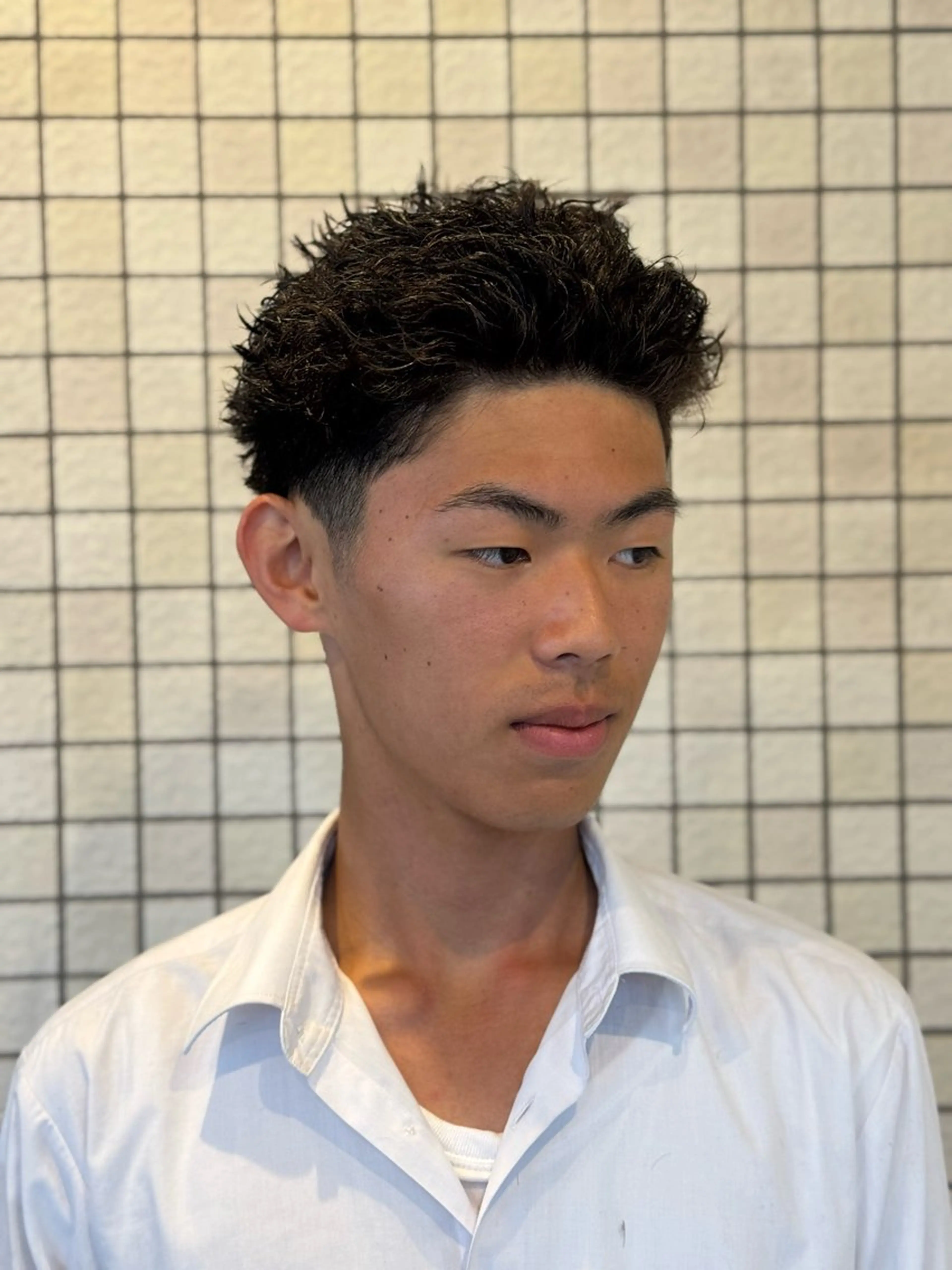 パーマ メンズ leo/ロング/ レイヤーカット⛈️のヘアスタイル