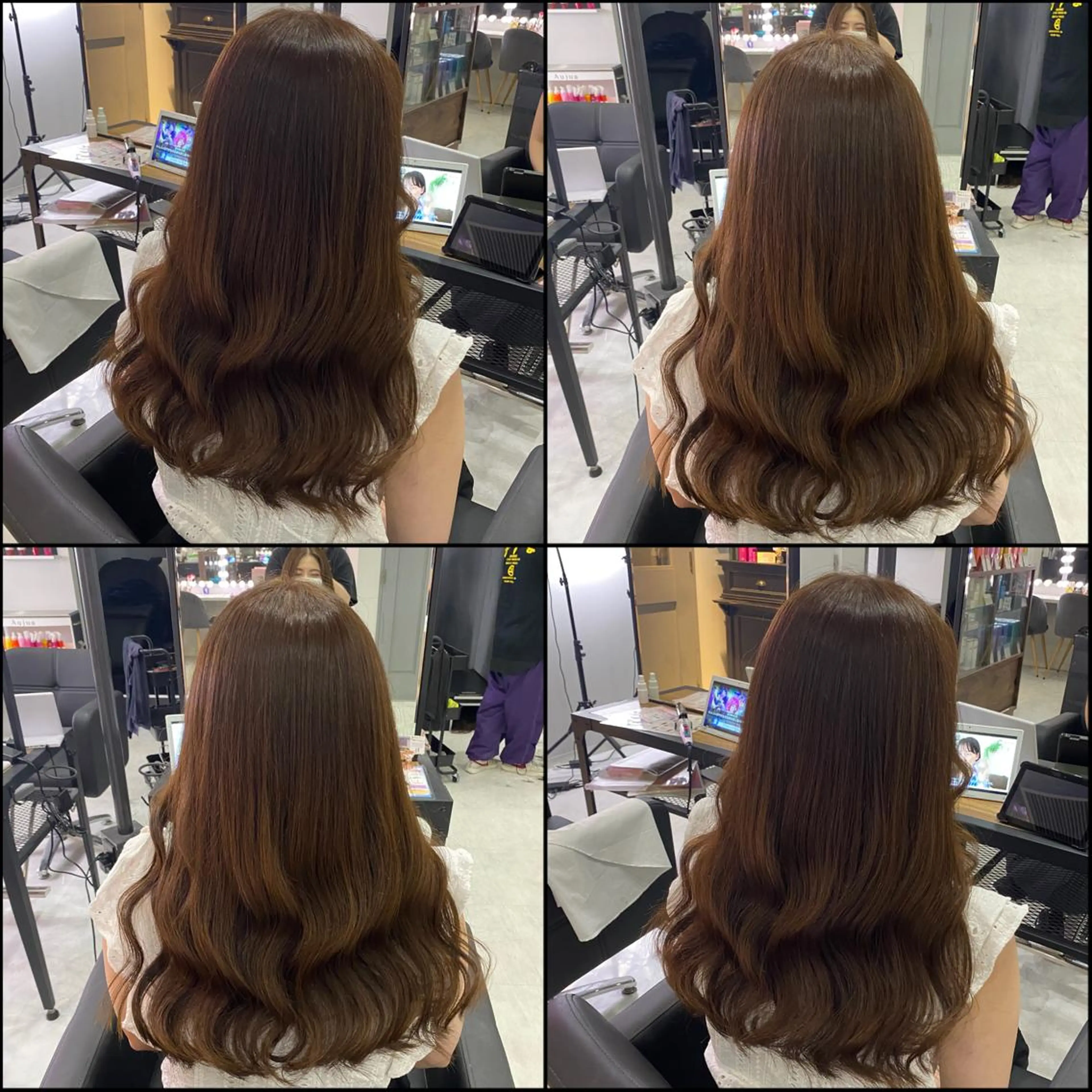 ロング 🖤韓国艶髪 RINA🖤のヘアスタイル