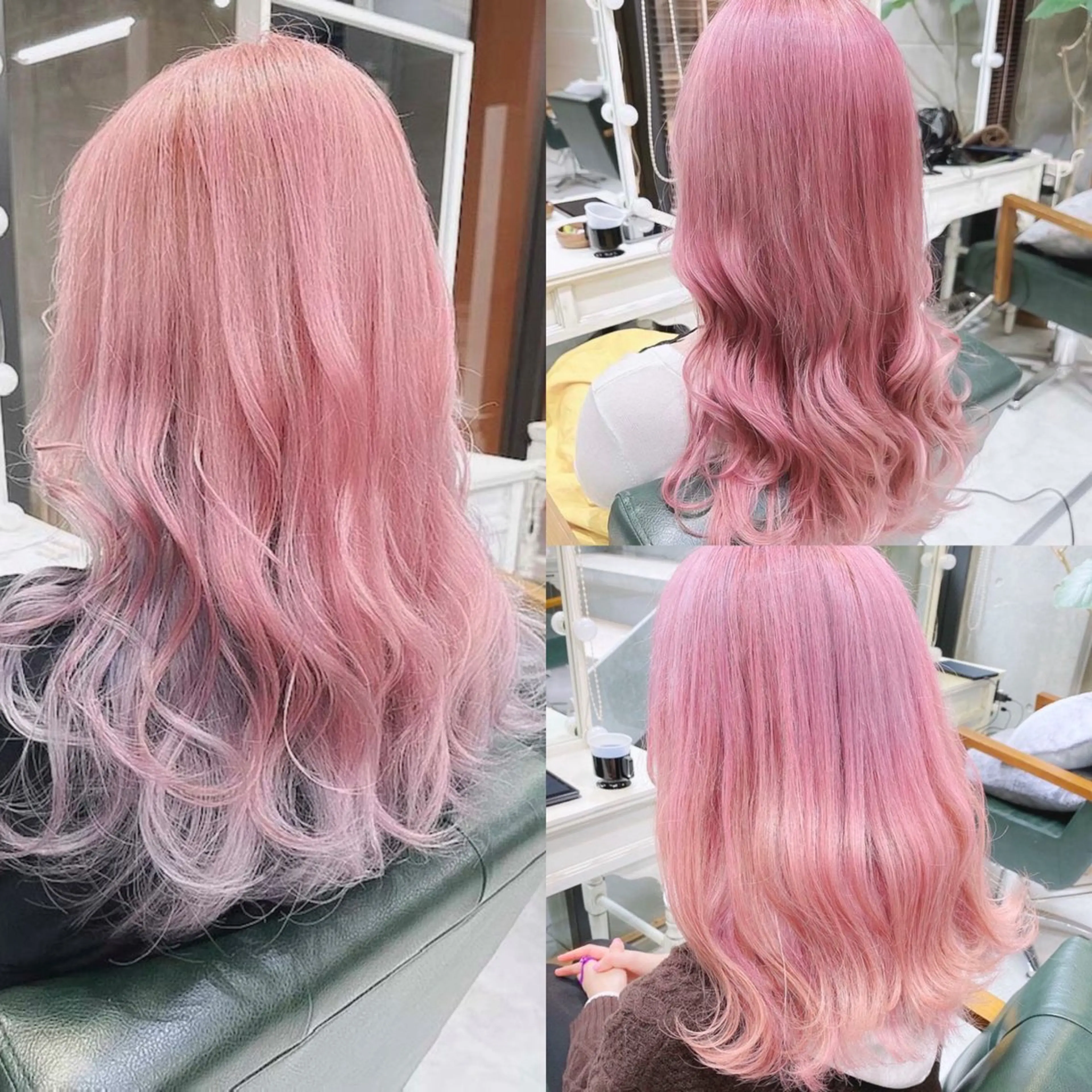 ロング カラー ヘアアレンジ ブリーチ ケアブリーチ 透明感カラー デザインカラー ハイトーンカラー 𝐑𝐈𝐍𝐊𝐀 🐷🖤のヘアスタイル