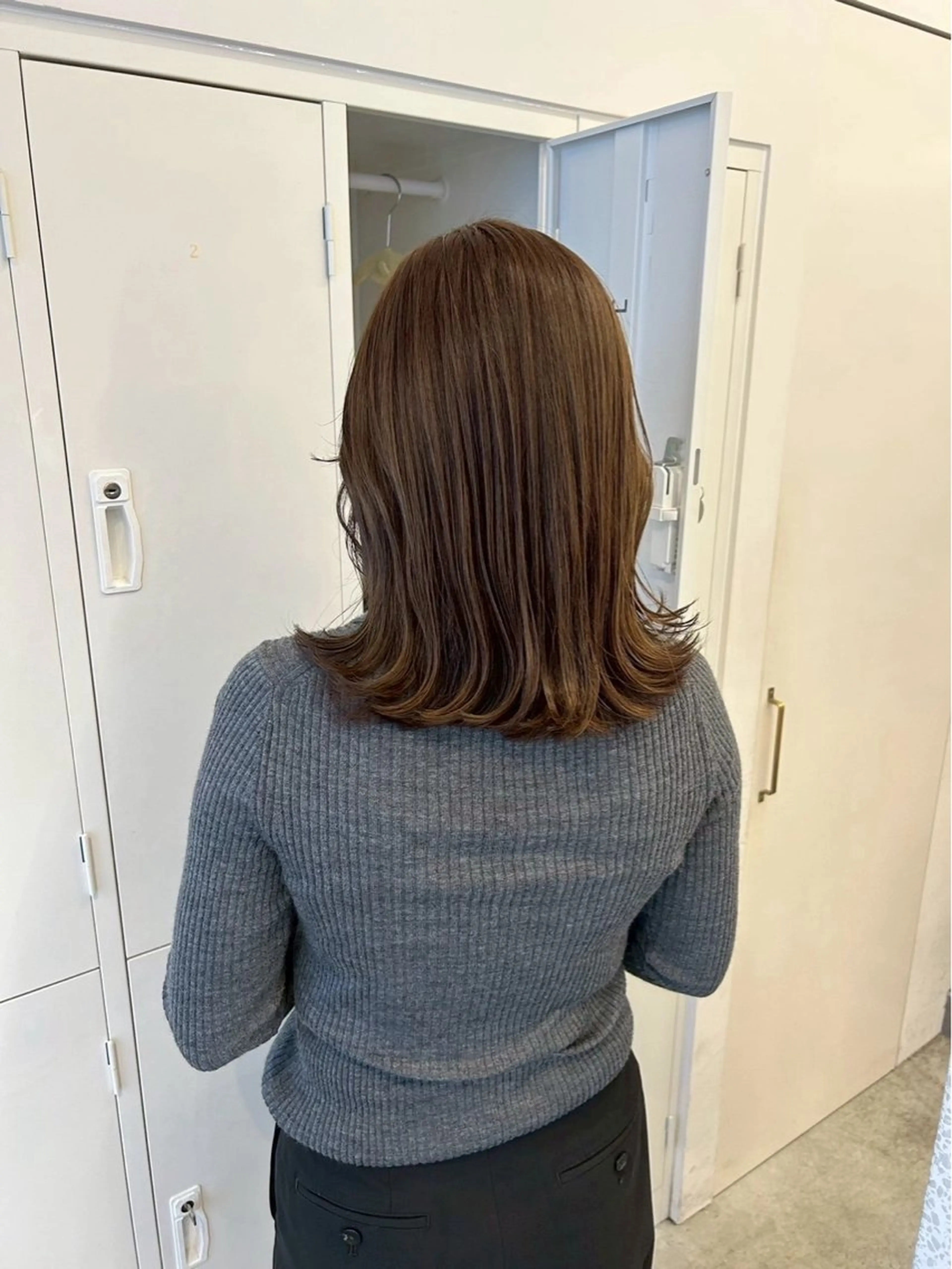 ミディアム Hikari / melt京橋のヘアスタイル