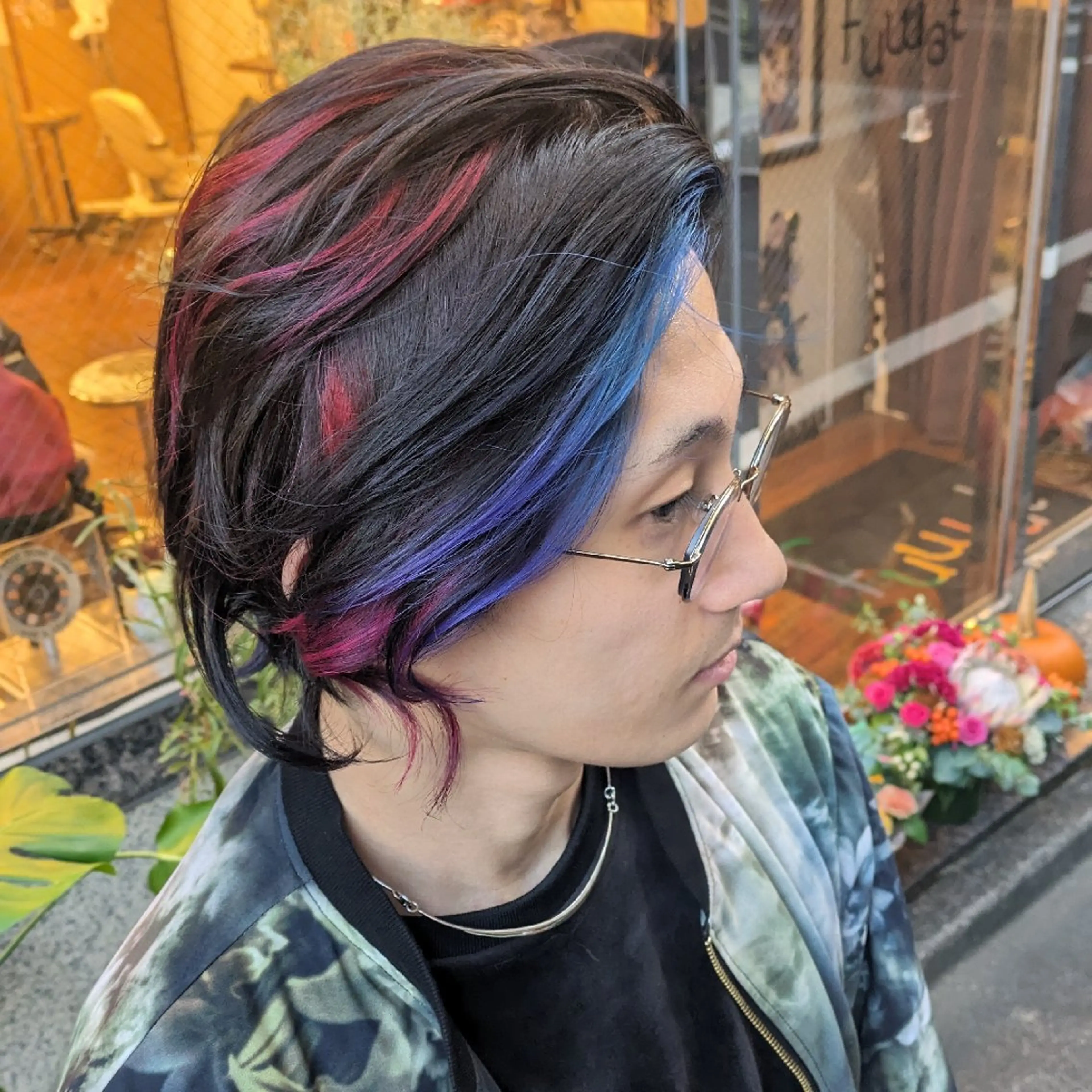ショート カラー メンズ カット ヘアカラー トリートメント fuwat所属・秋葉原でカラーする なら🐉ちぇーたんのヘアスタイル