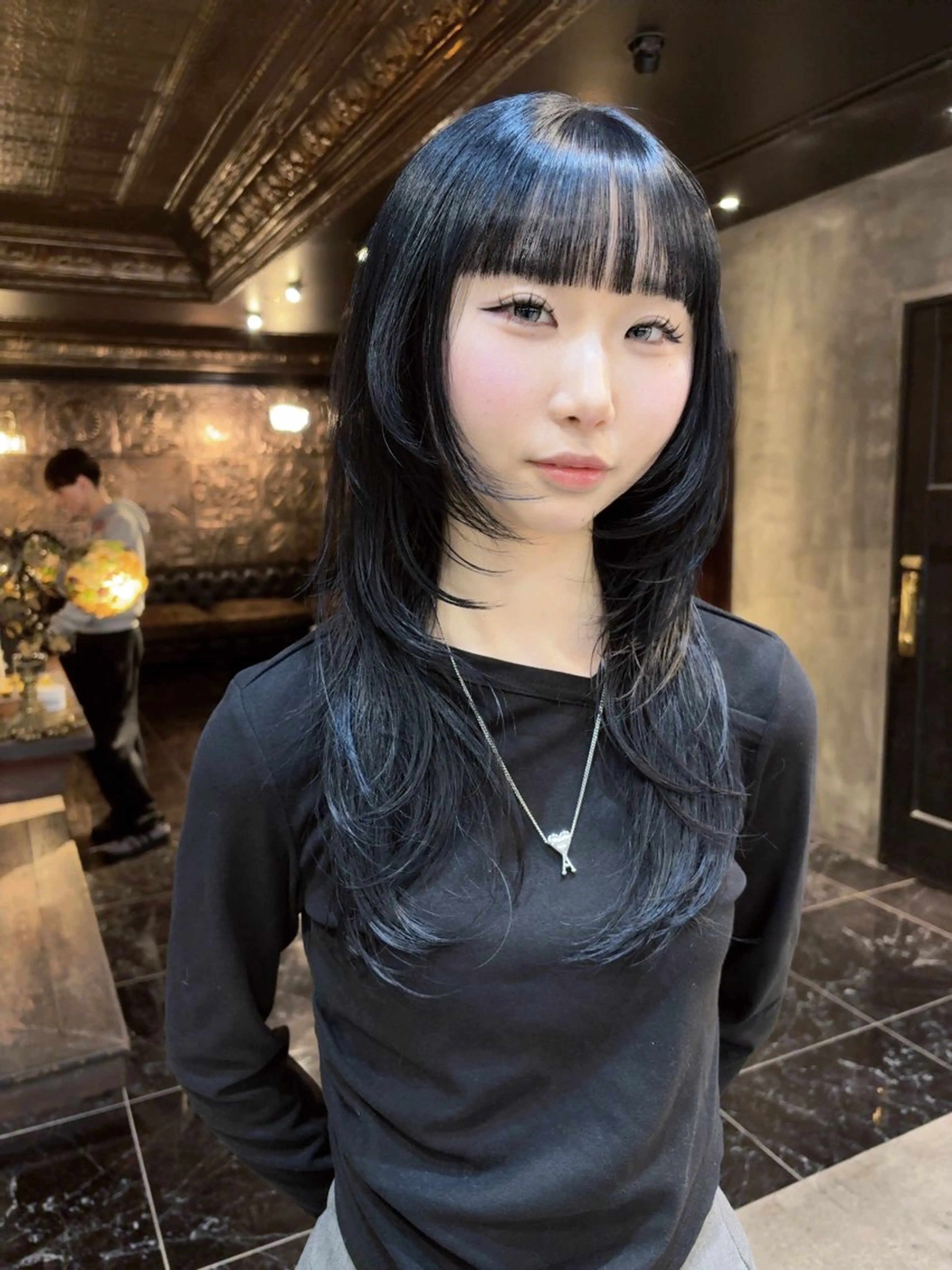 ロング カラー カット ヘアカラー トリートメント デザインレイヤー/ KOSUKEのヘアスタイル