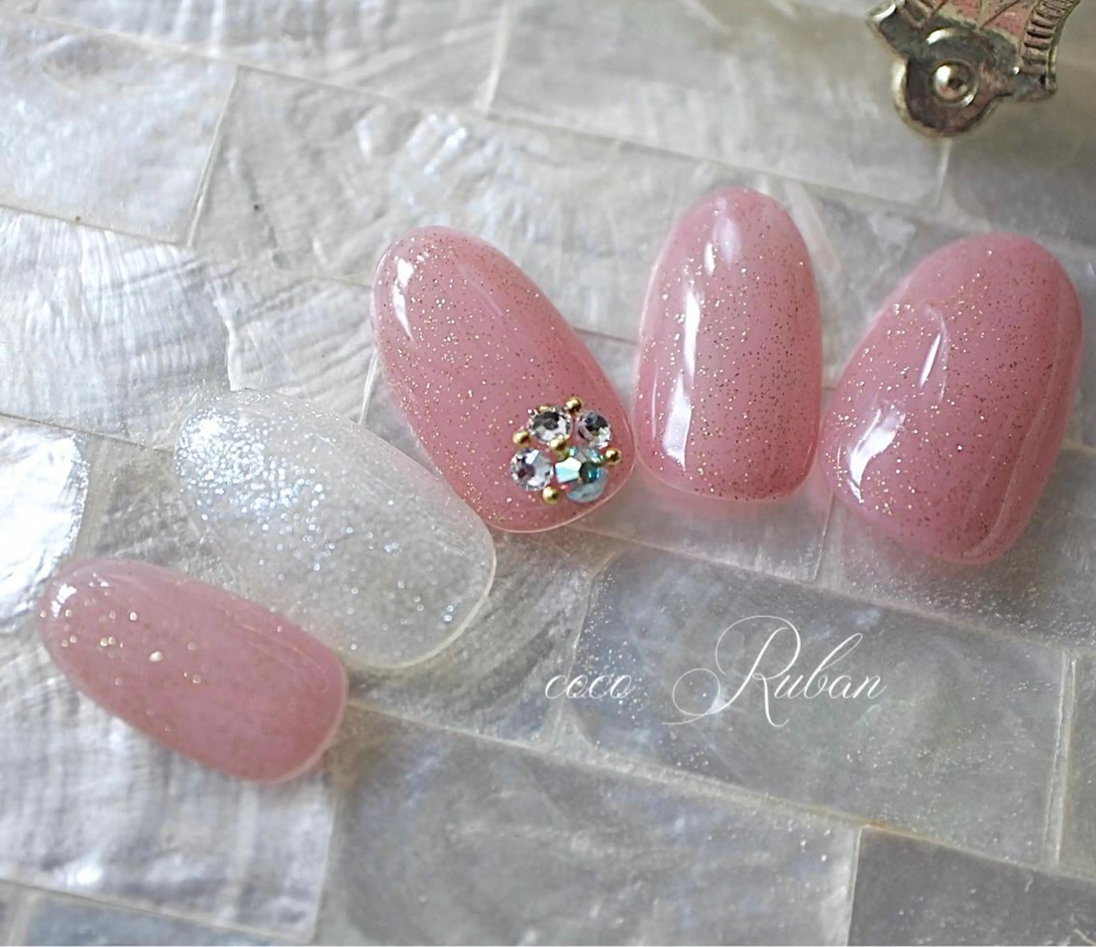 ネイル 自爪育成ネイルサロン ココリュバンのネイルデザイン