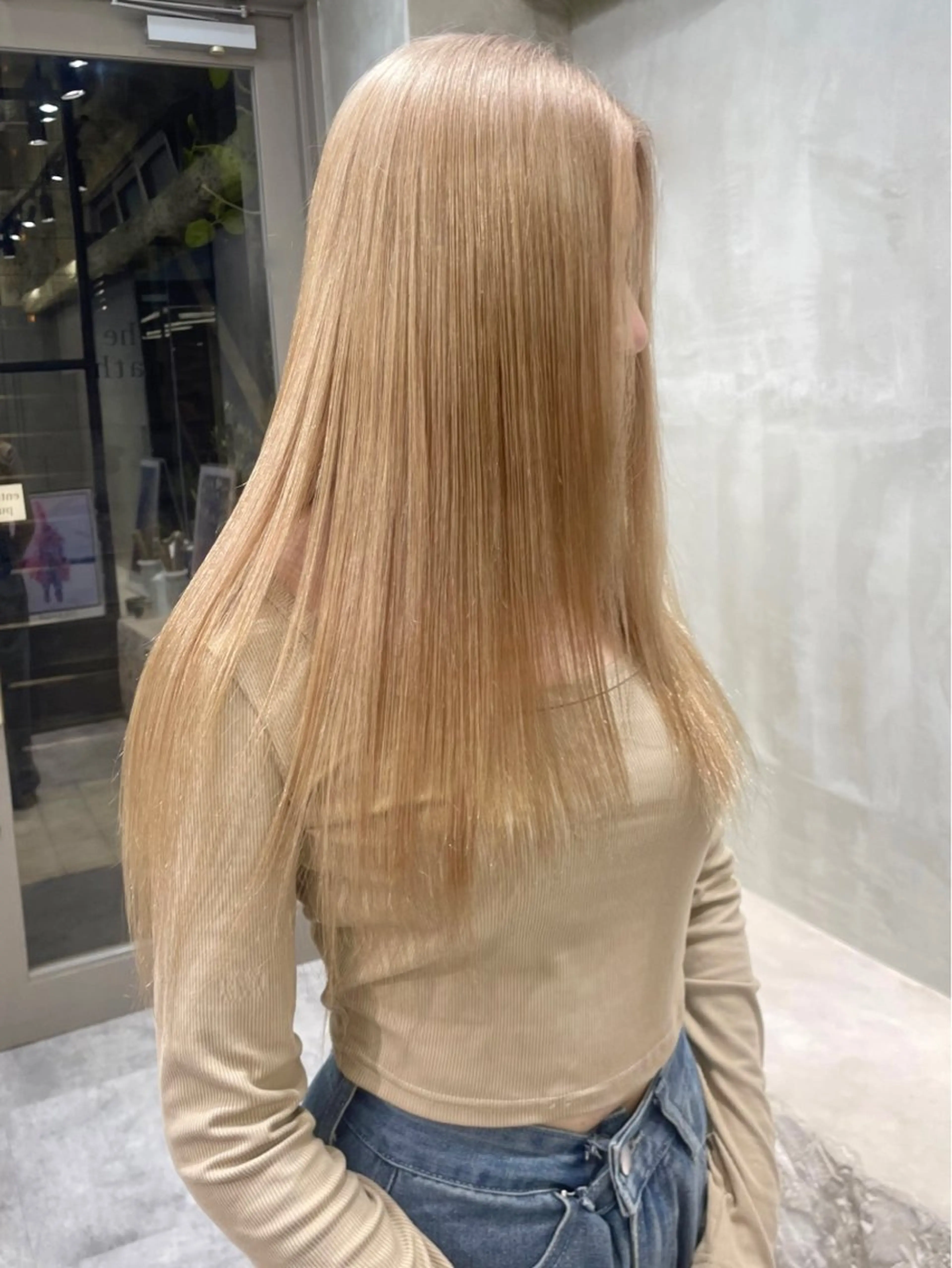 ロング カラー カノン/アニオタ🧡 暖色/酸性ストレートのヘアスタイル