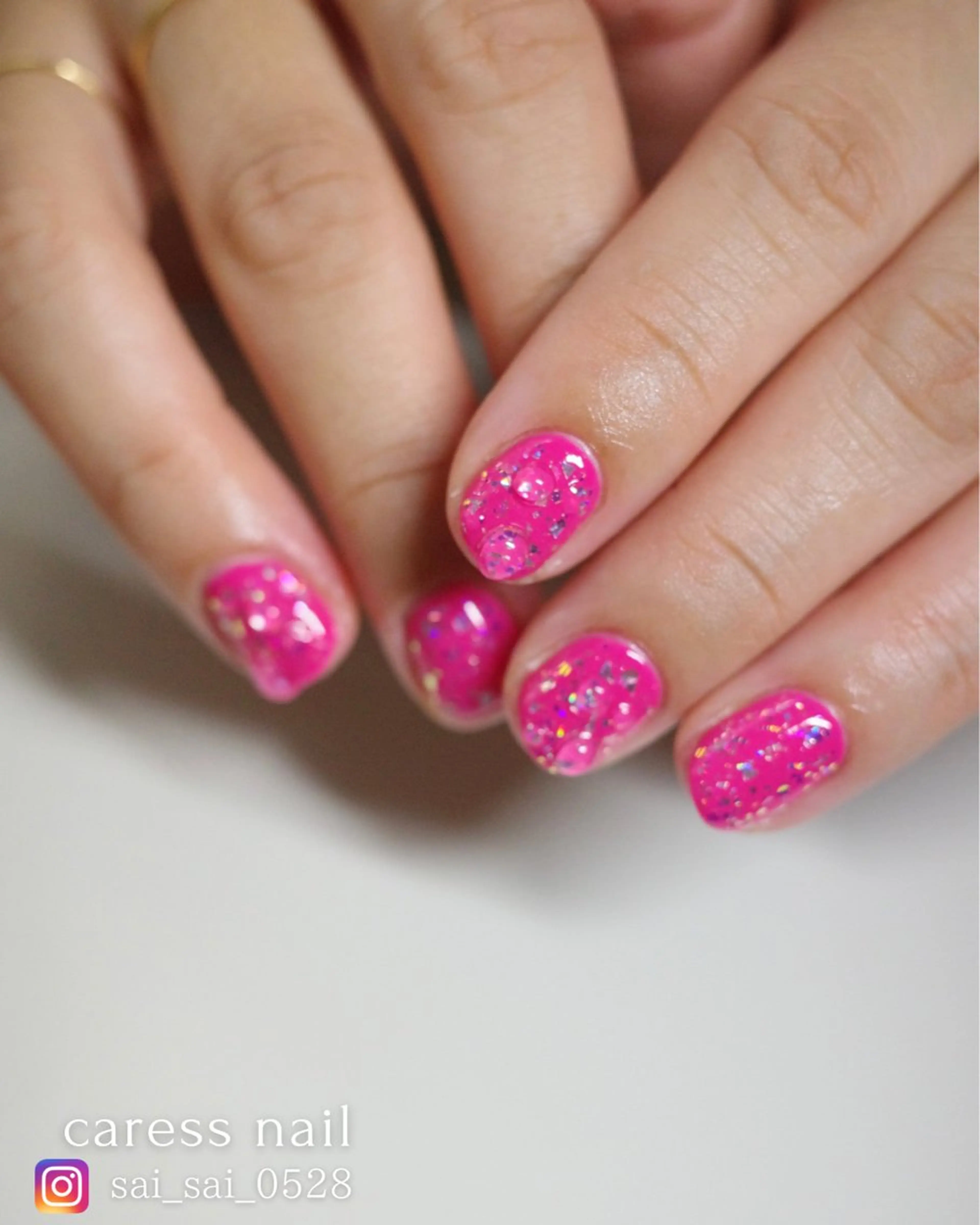 ネイル caress  nail カレスネイル　代々木上原所属・カレスネイル さいのネイルデザイン