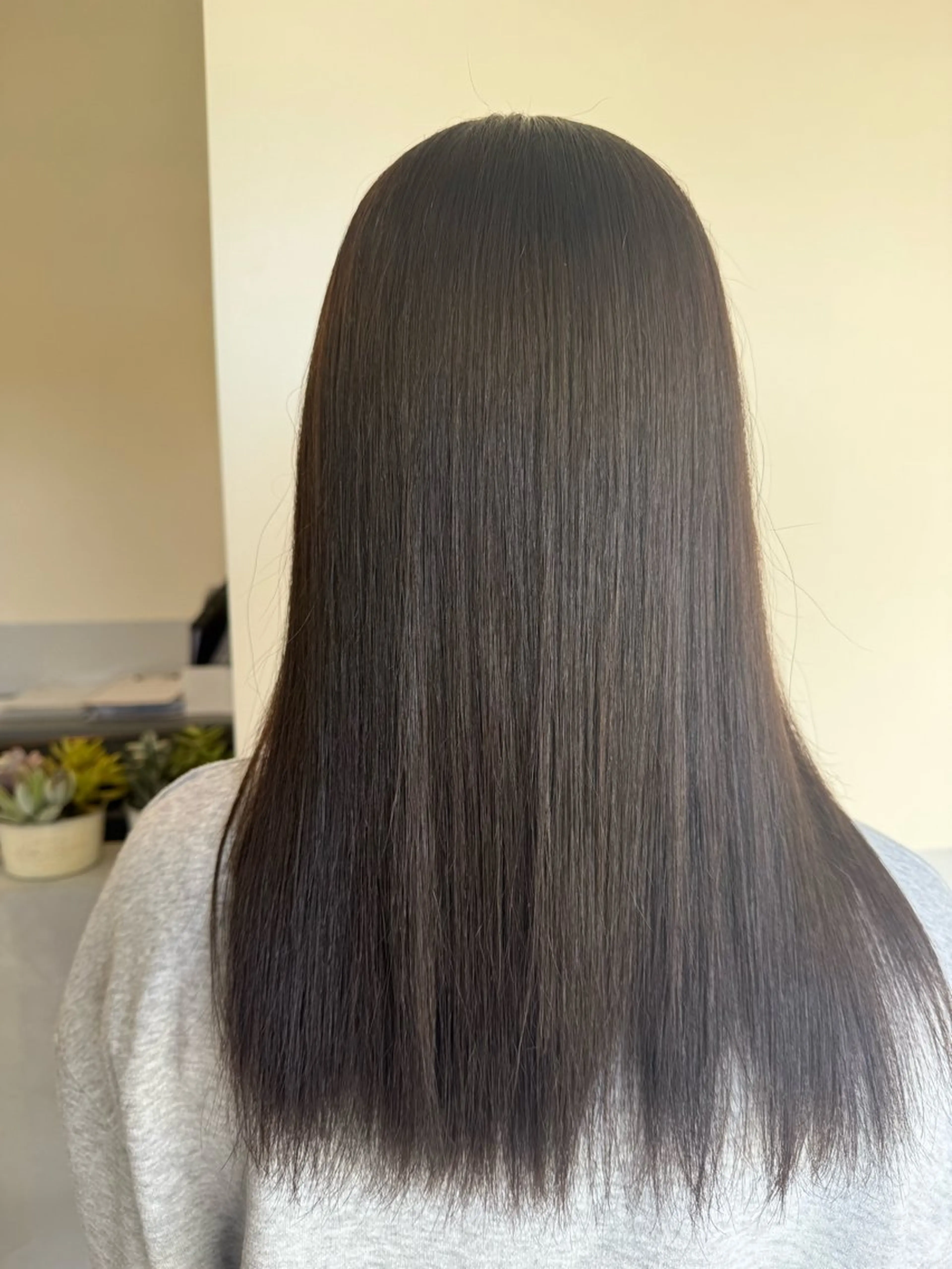 ロング 平川 陸翔のヘアスタイル