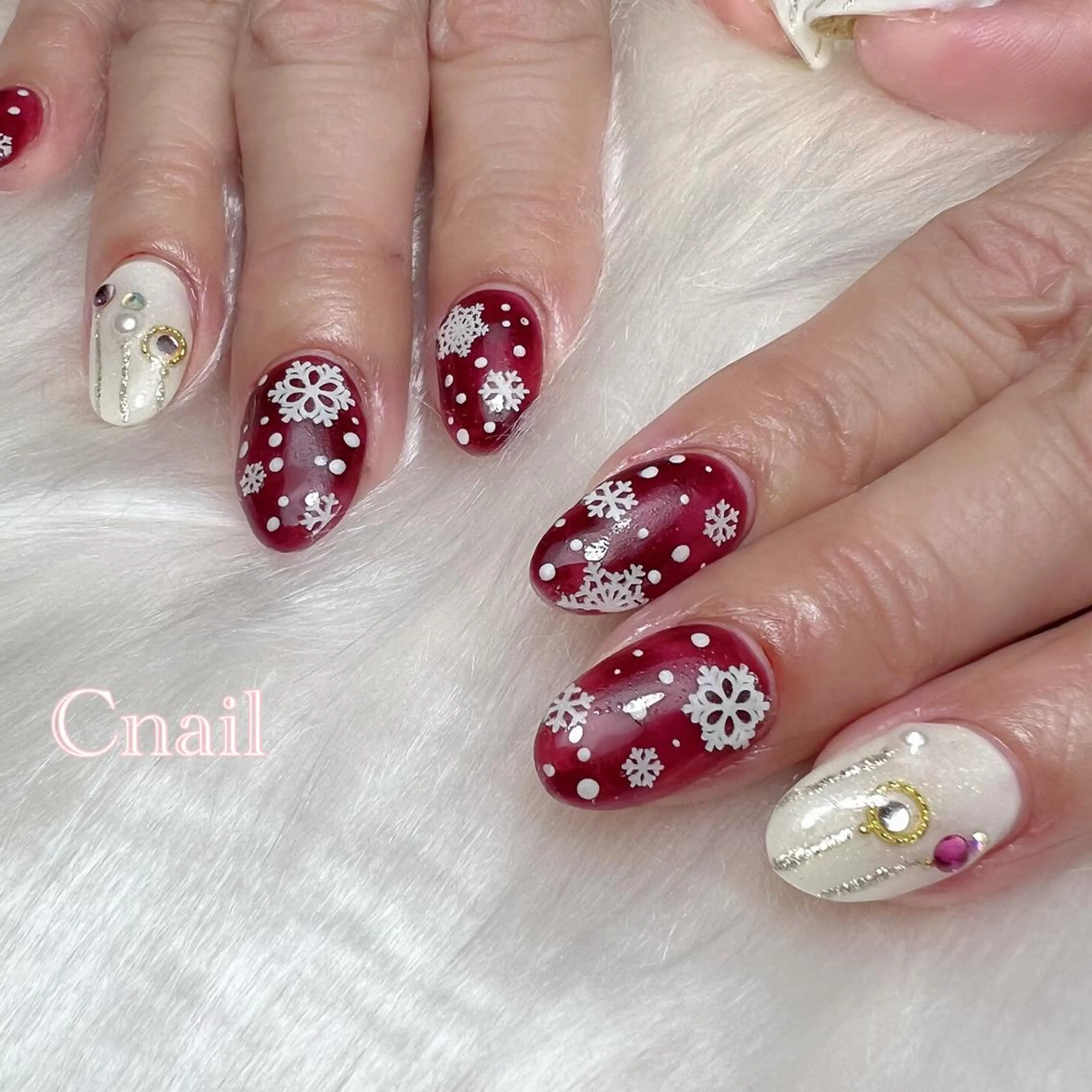 ネイル 冬ネイル C's coffretのネイルデザイン