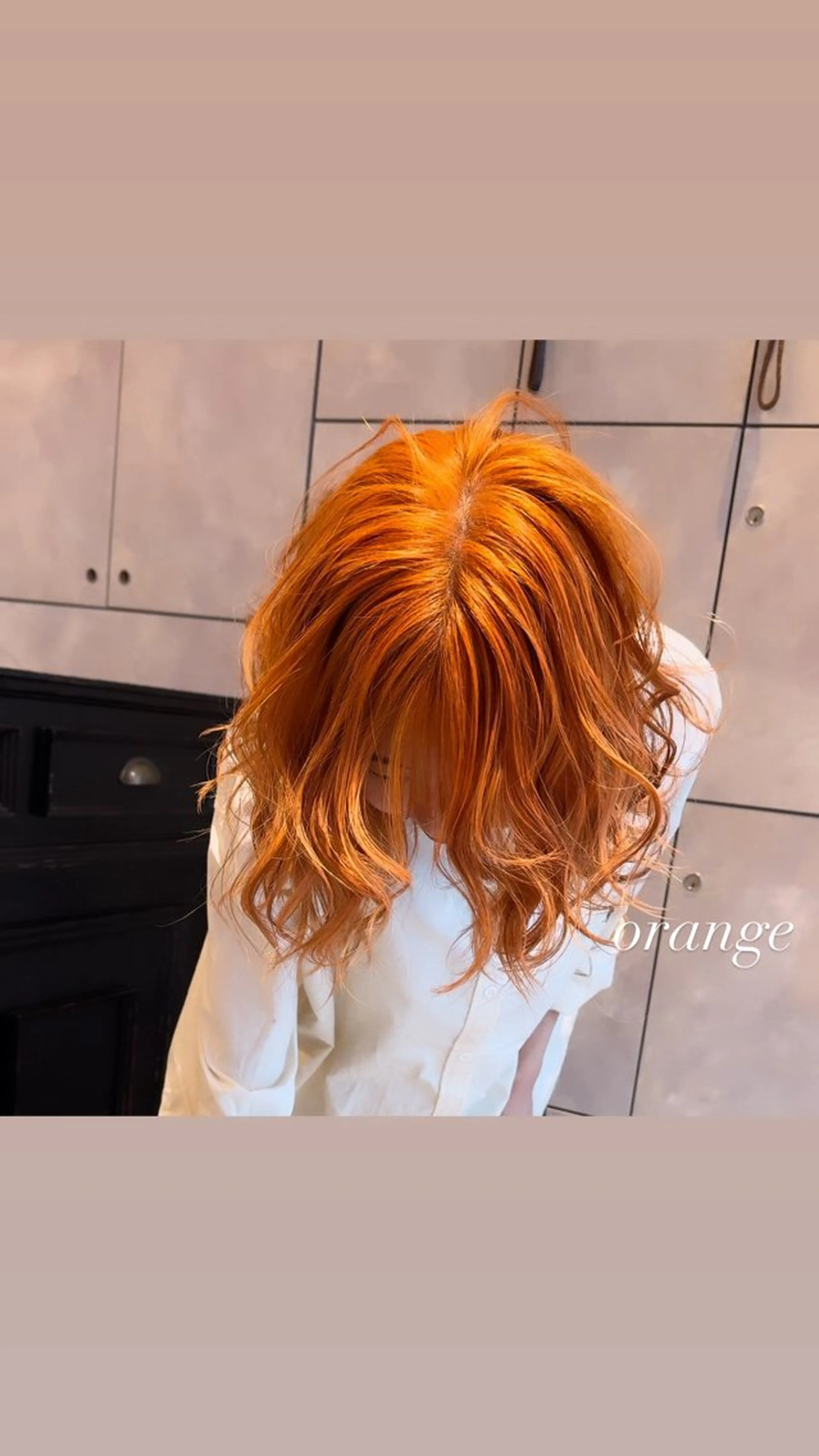 セミロング カラー カット ヘアカラー トリートメント ヘアセット 💜ハイトーン💛 マジカルかいちゃんのヘアスタイル