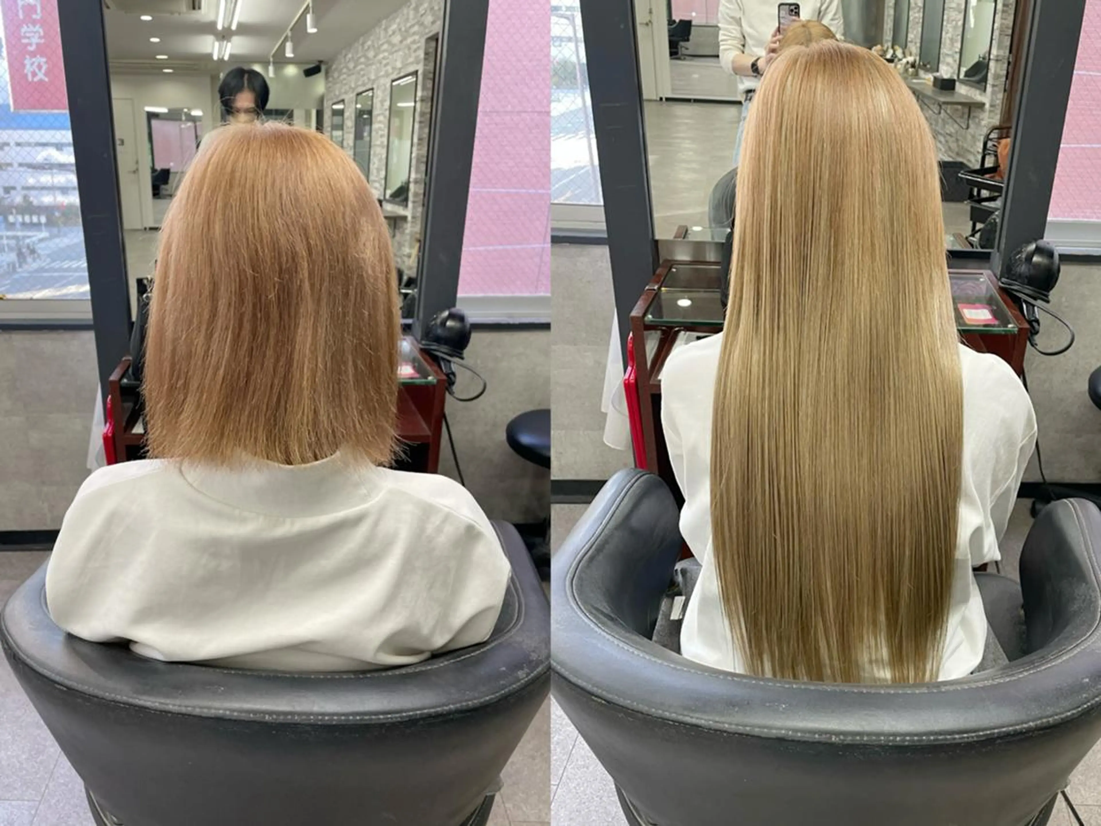 ロング カット ヘアカラー トリートメント 💎馴染むエクステ ×カラーTOMO💎のヘアスタイル