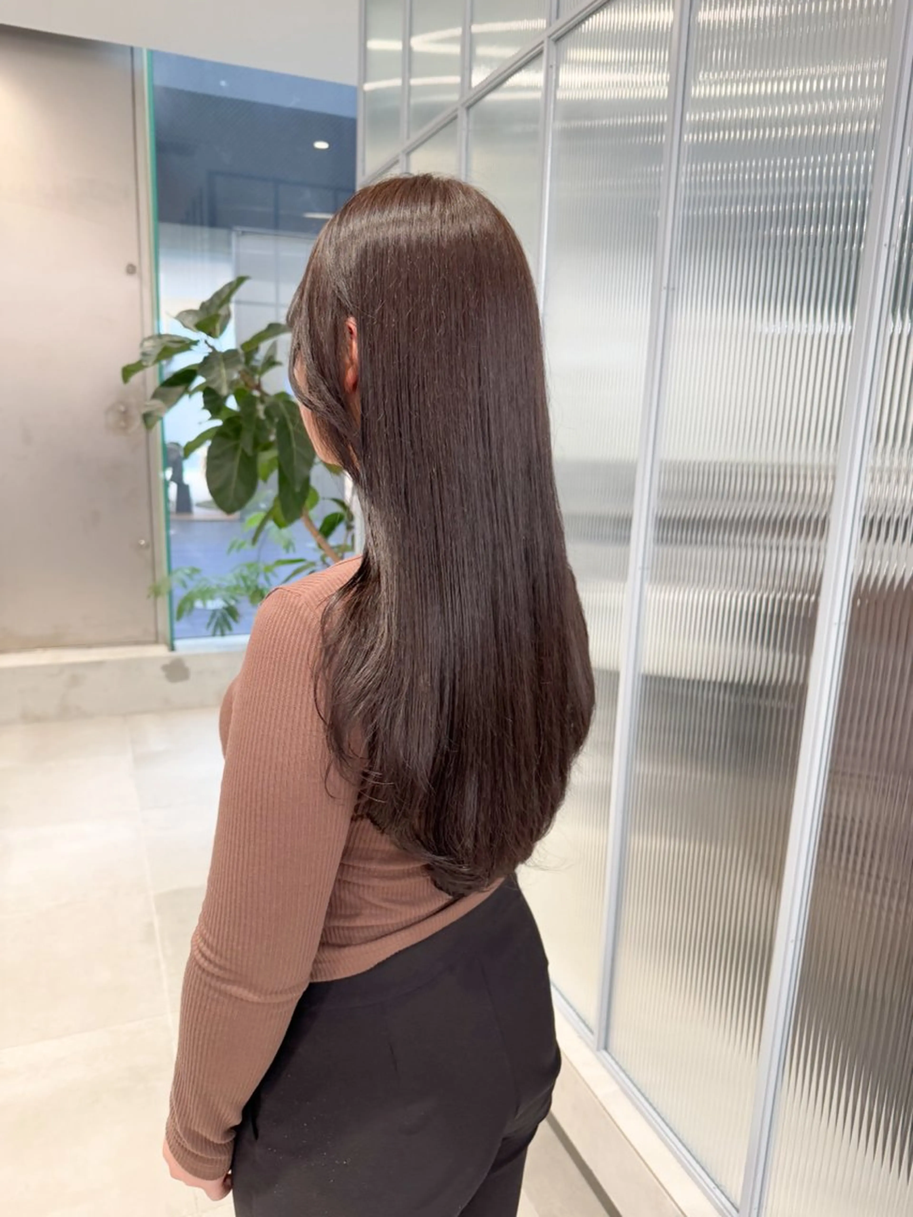 ロング カラー ヘアカラー ひかり／ショート ／似合わせカットのヘアスタイル