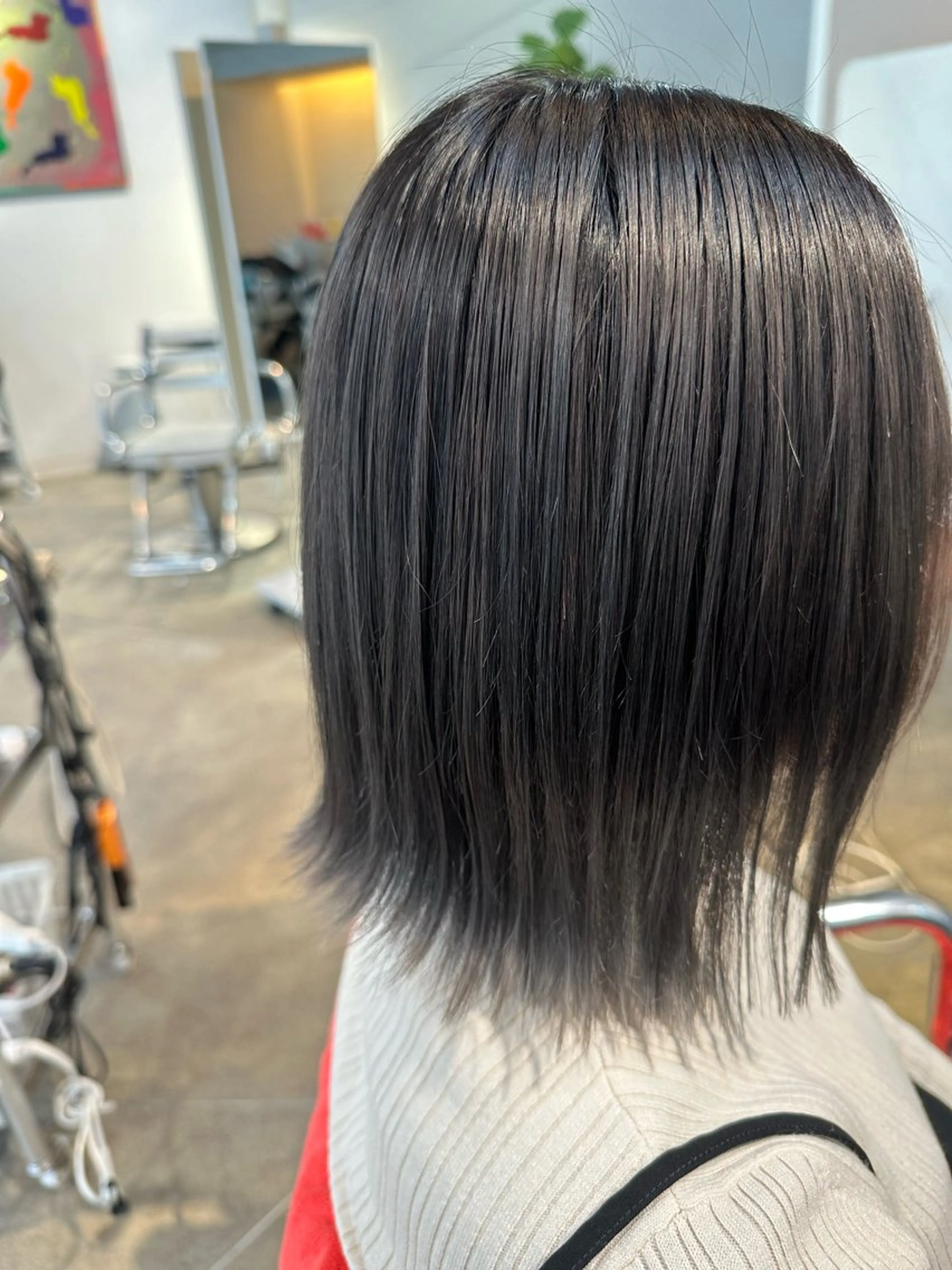 カラー ハイライトカラー 松浦 永里のヘアスタイル