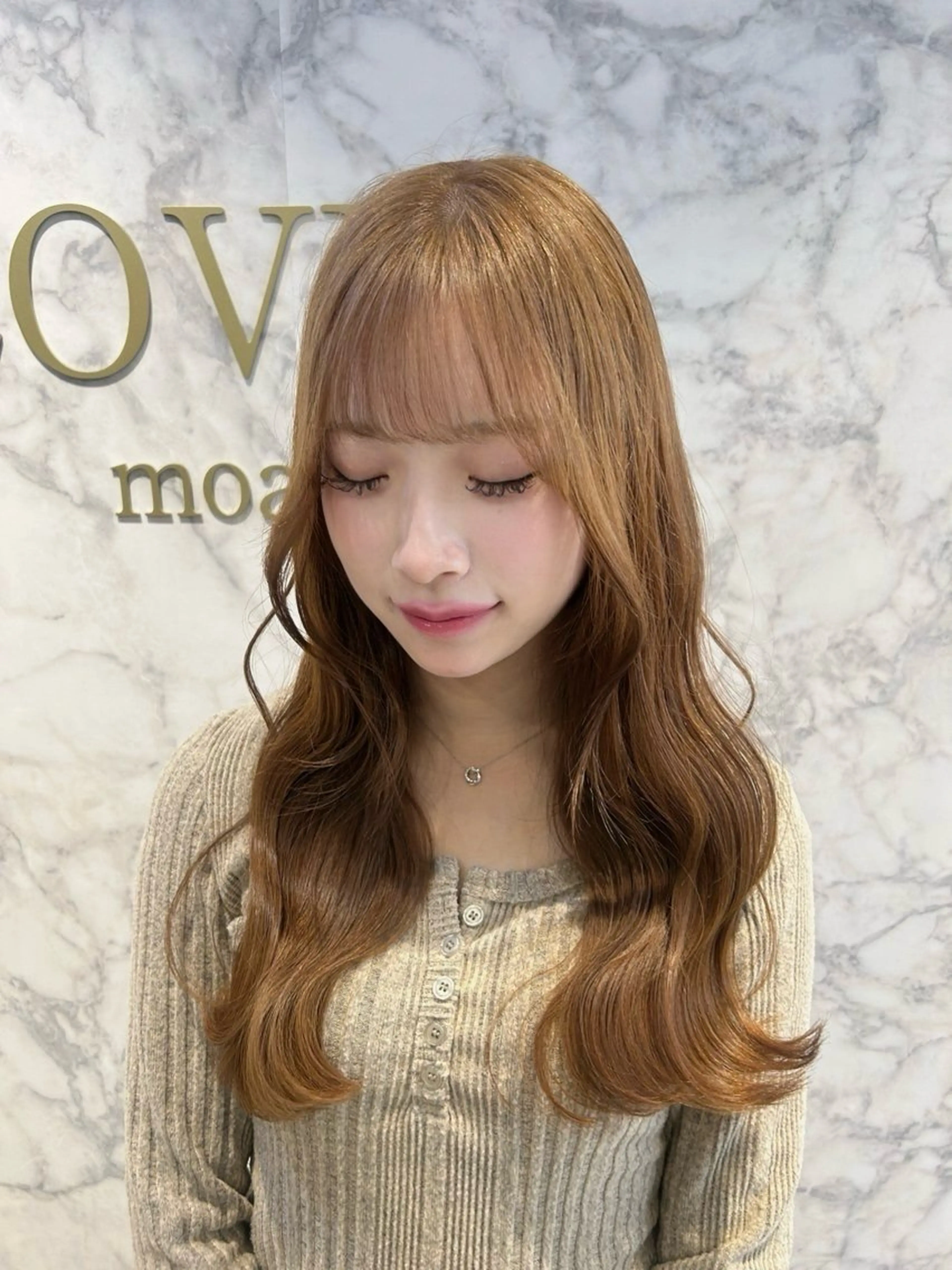 ロング カラー ヘアカラー ☁️もえみ︎︎☁️ 上尾/モデル様募集中のヘアスタイル