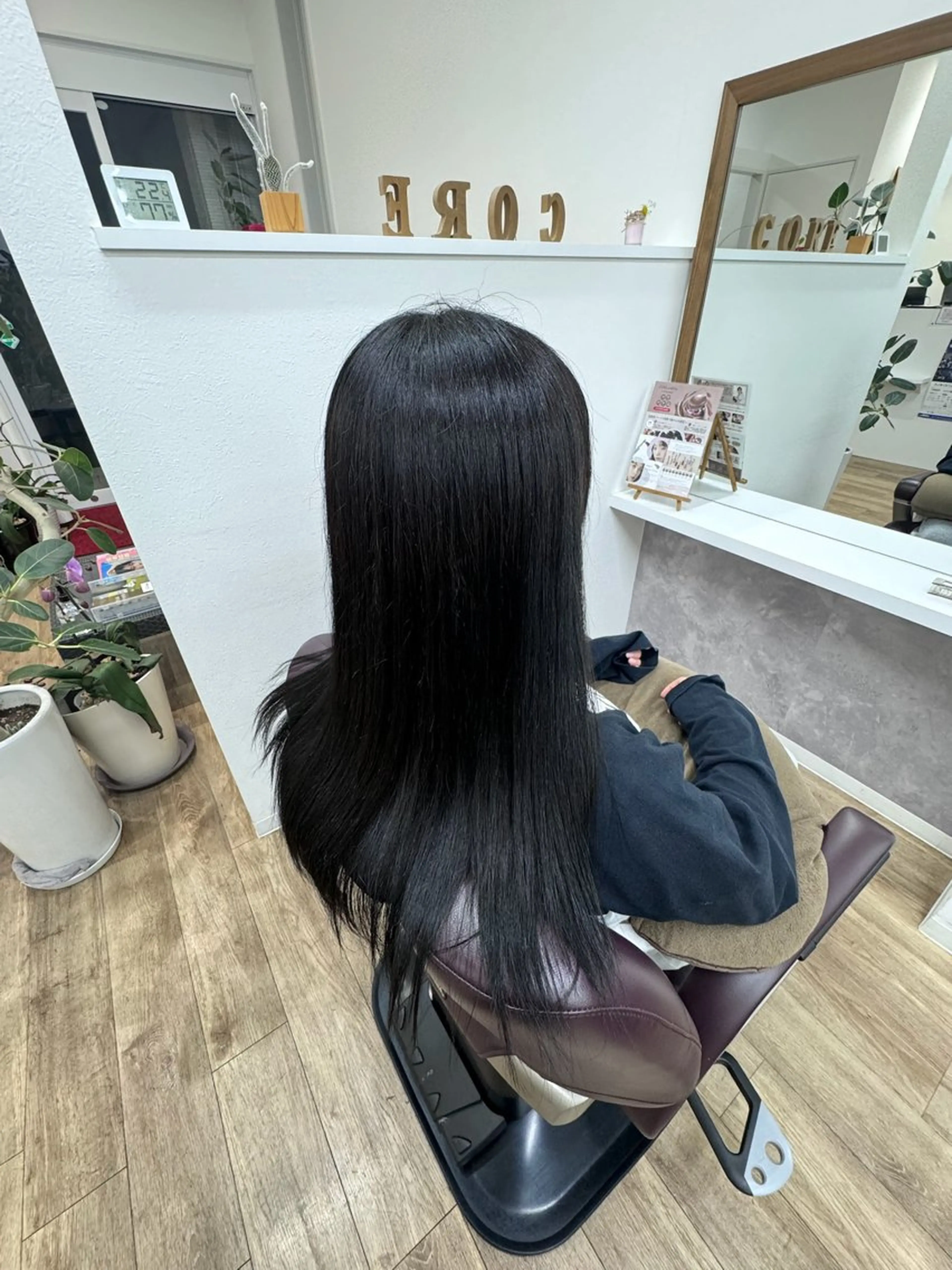 ロング カラー zero2core ナオのヘアスタイル