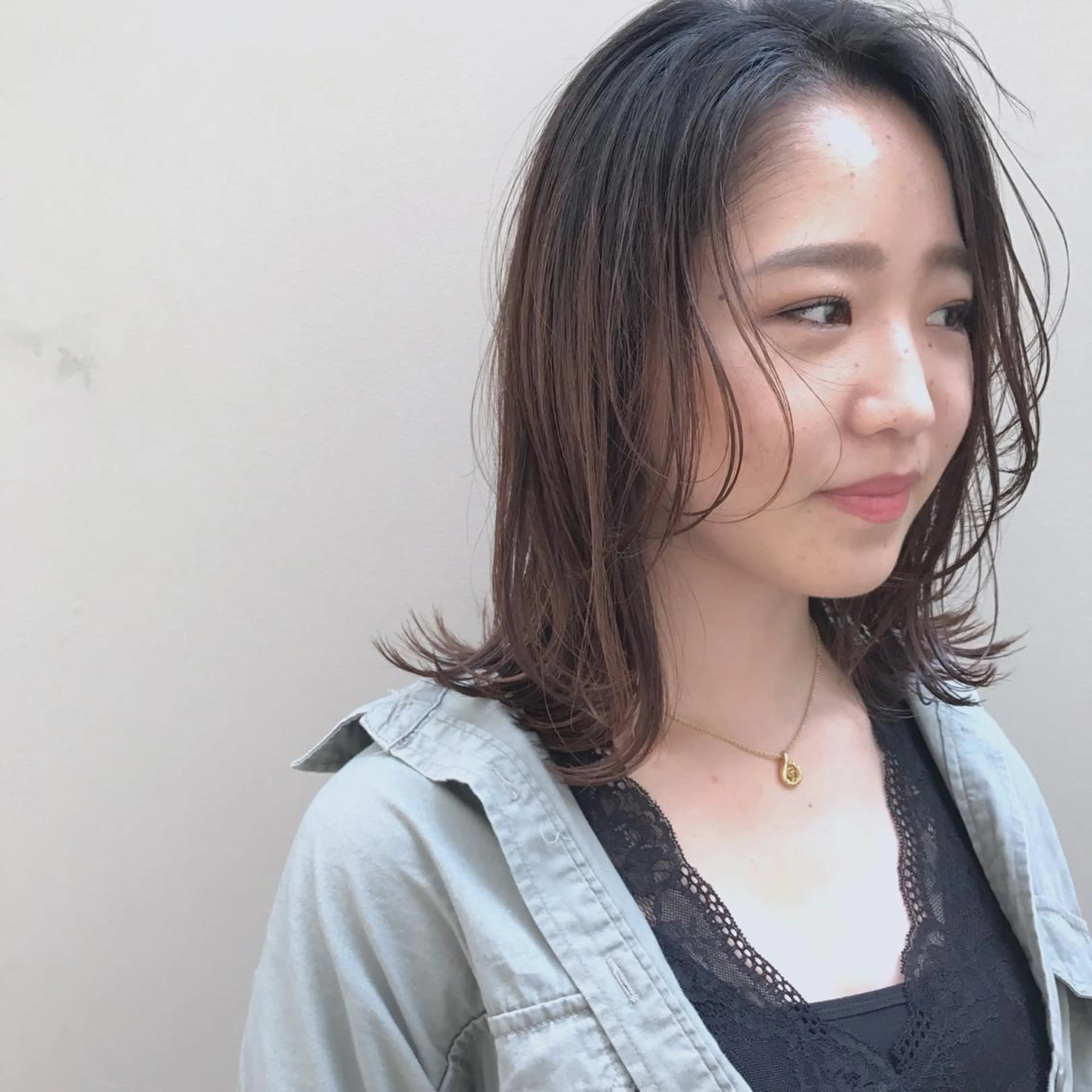 ミディアム 日々所属・谷 大地のヘアスタイル