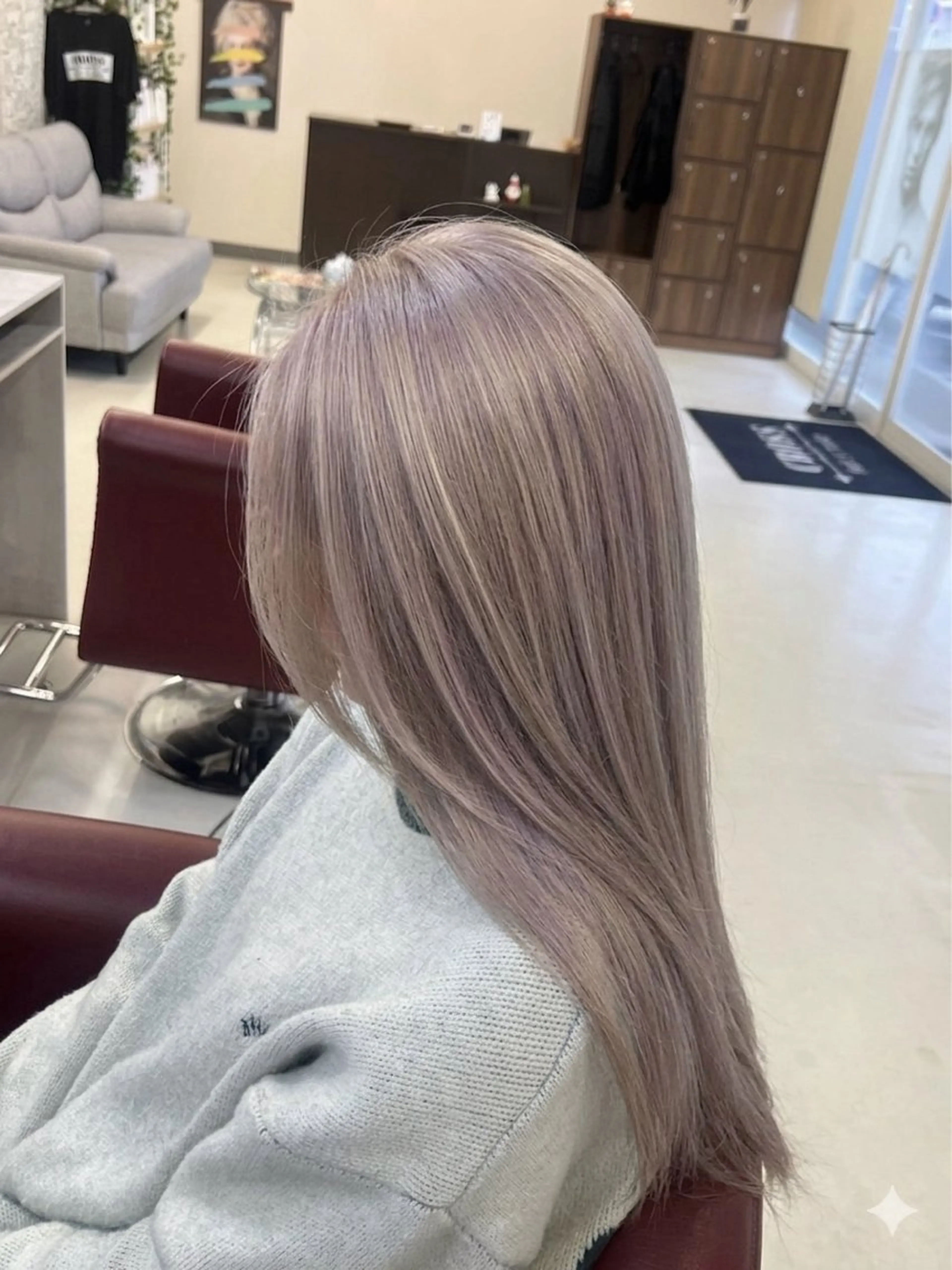 セミロング カラー KEN 🌟のヘアスタイル