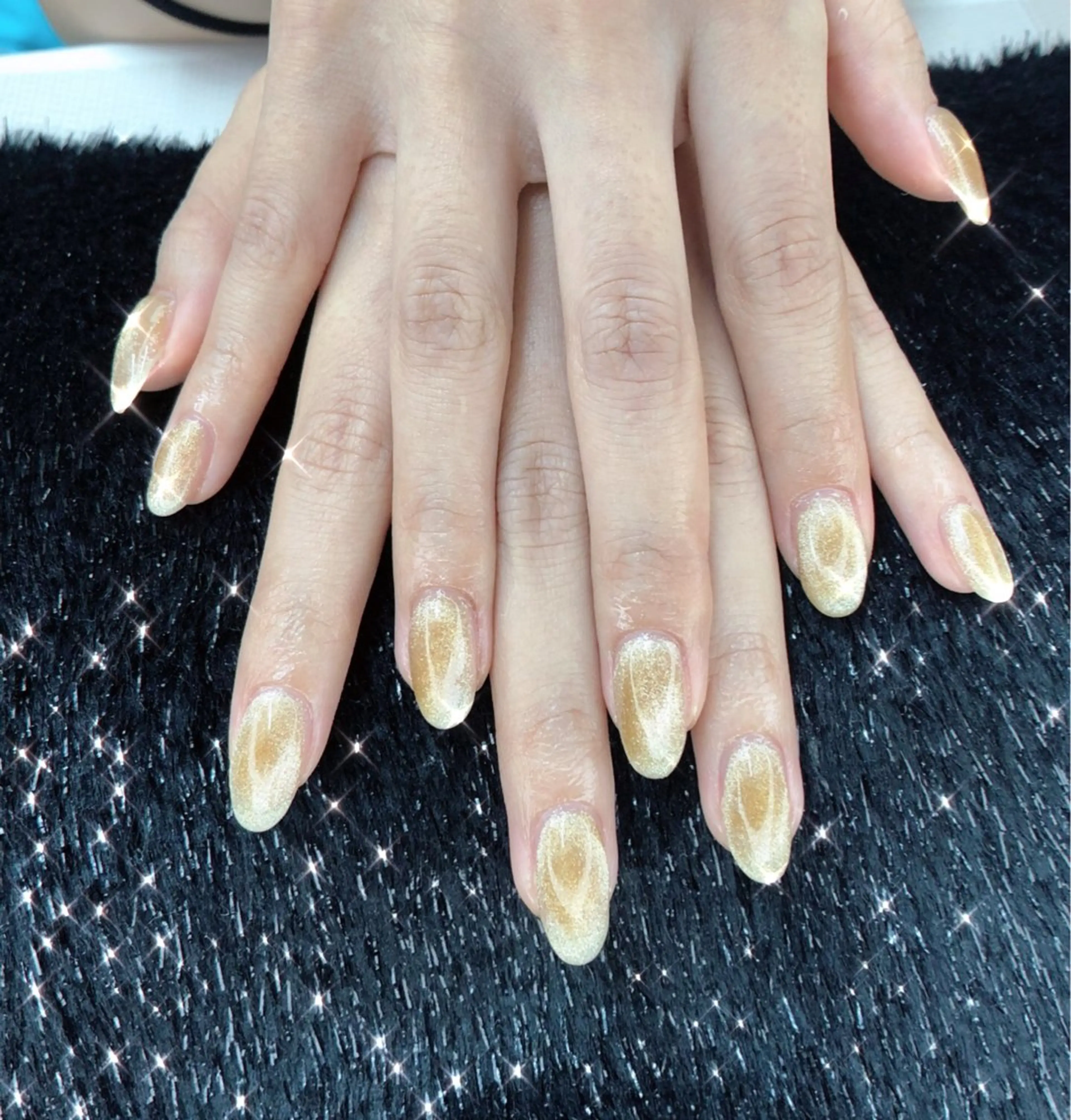 ネイル オーロラネイル フットネイル ジェルネイル ハート 韓国ネイル ハンドネイル ハンドケア 大門浜松町 ネイルのネイルデザイン