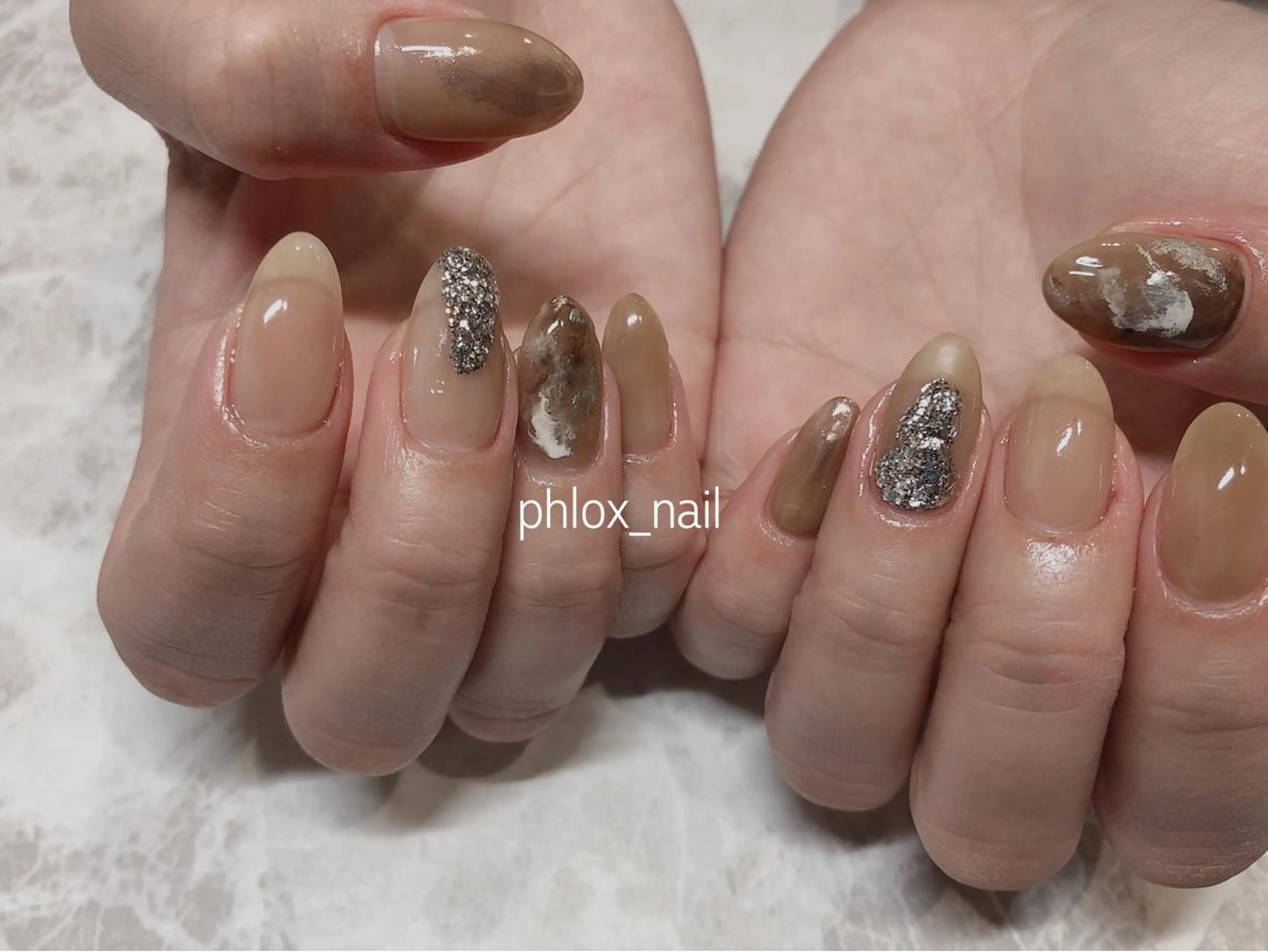 ネイル s/w ＿shokoのネイルデザイン