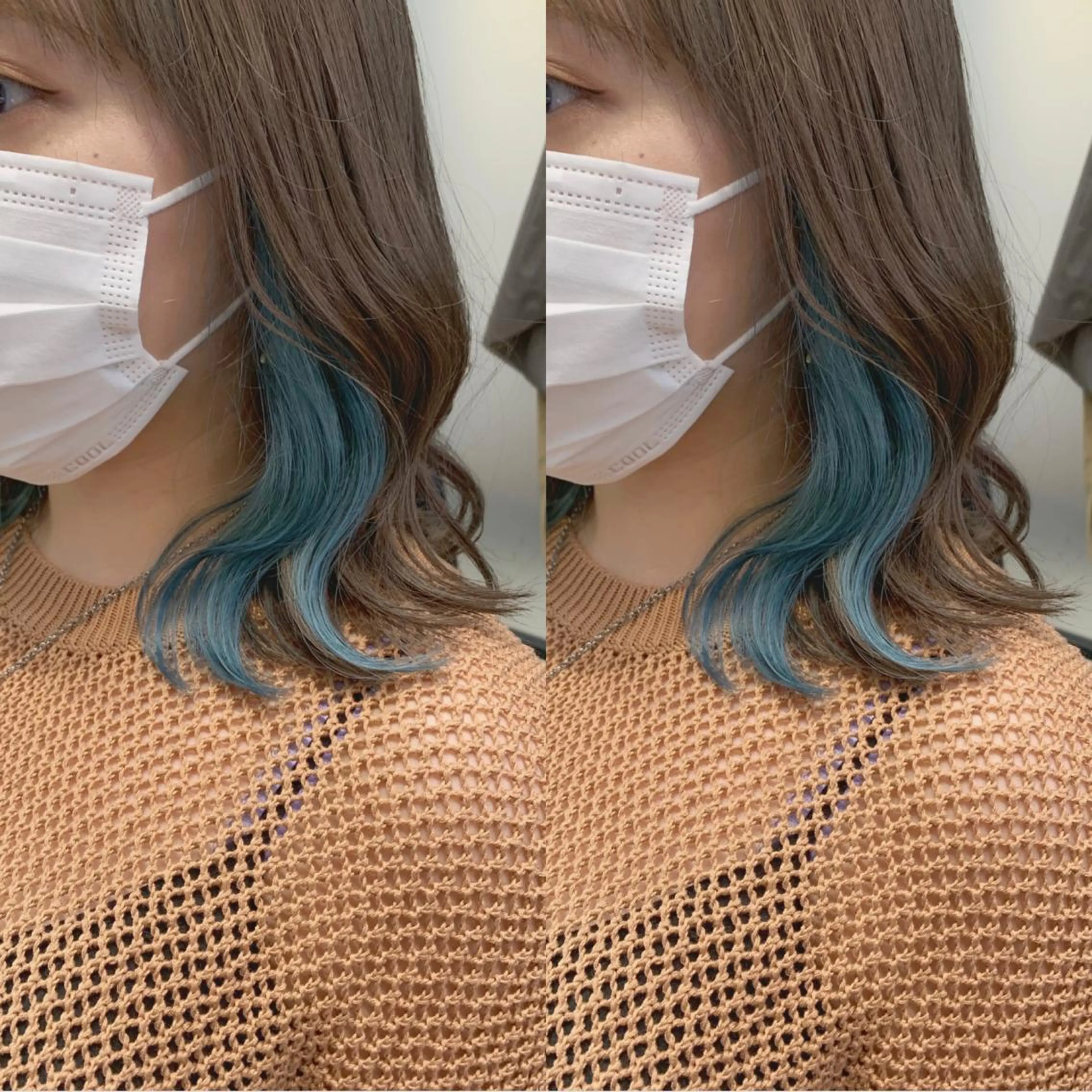 ミディアム カラー 髪質改善特化 ミサワコウキのヘアスタイル