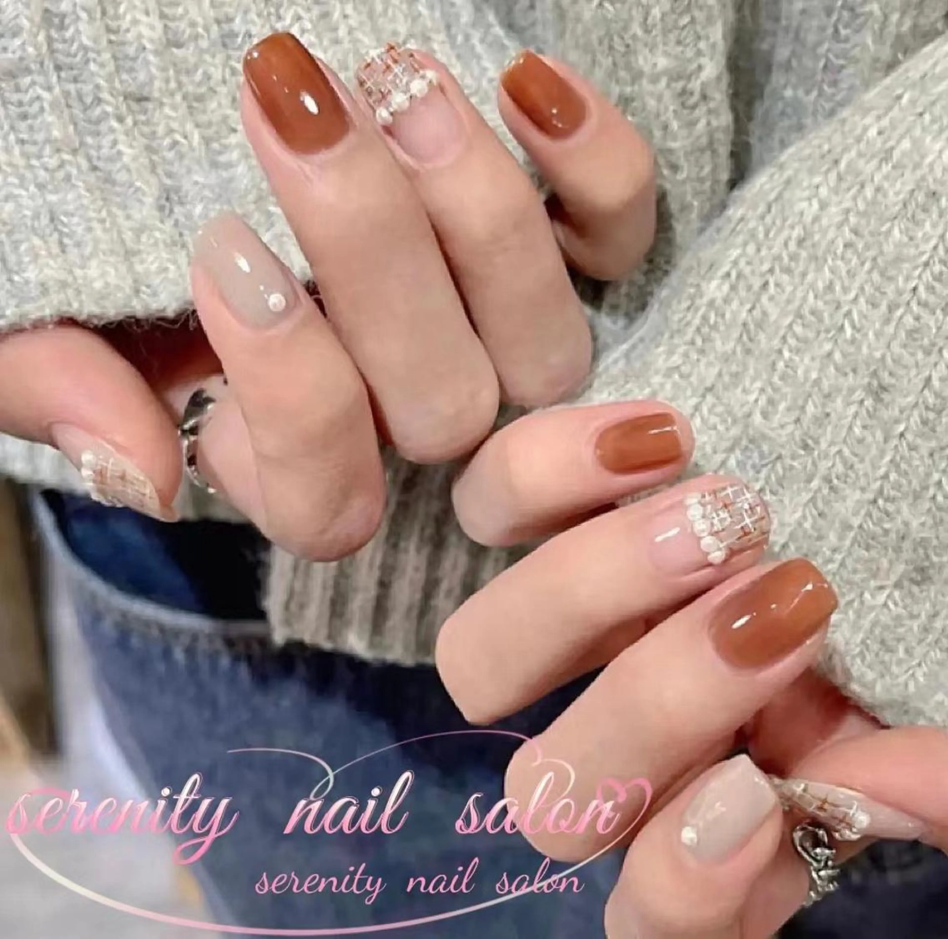 ネイル ハンドネイル ハンドケア ✨Serenity Nail salonのネイルデザイン